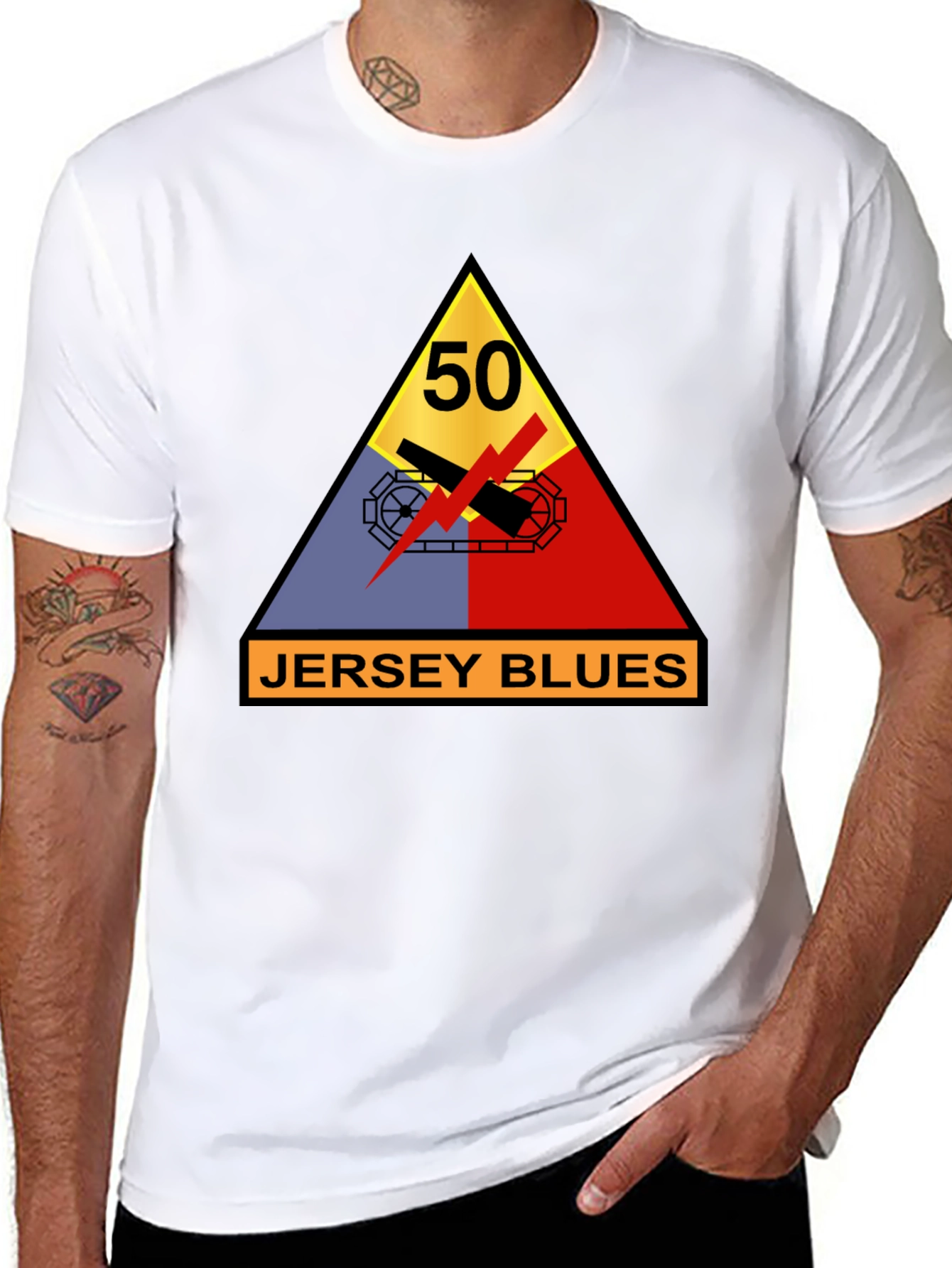 Jersey Blues Tee