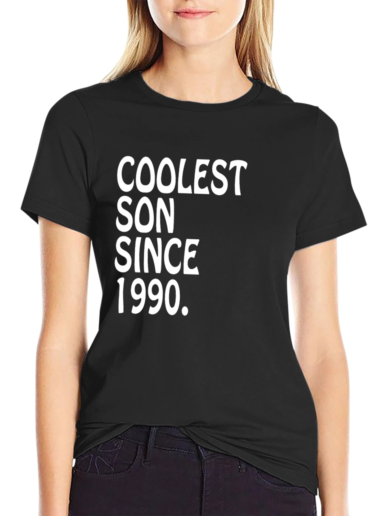 Coolest Son Since 1990 Black T-Shirt