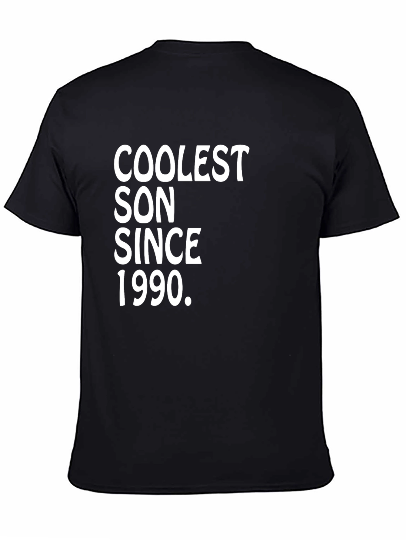 Coolest Son Since 1990 Black T-Shirt
