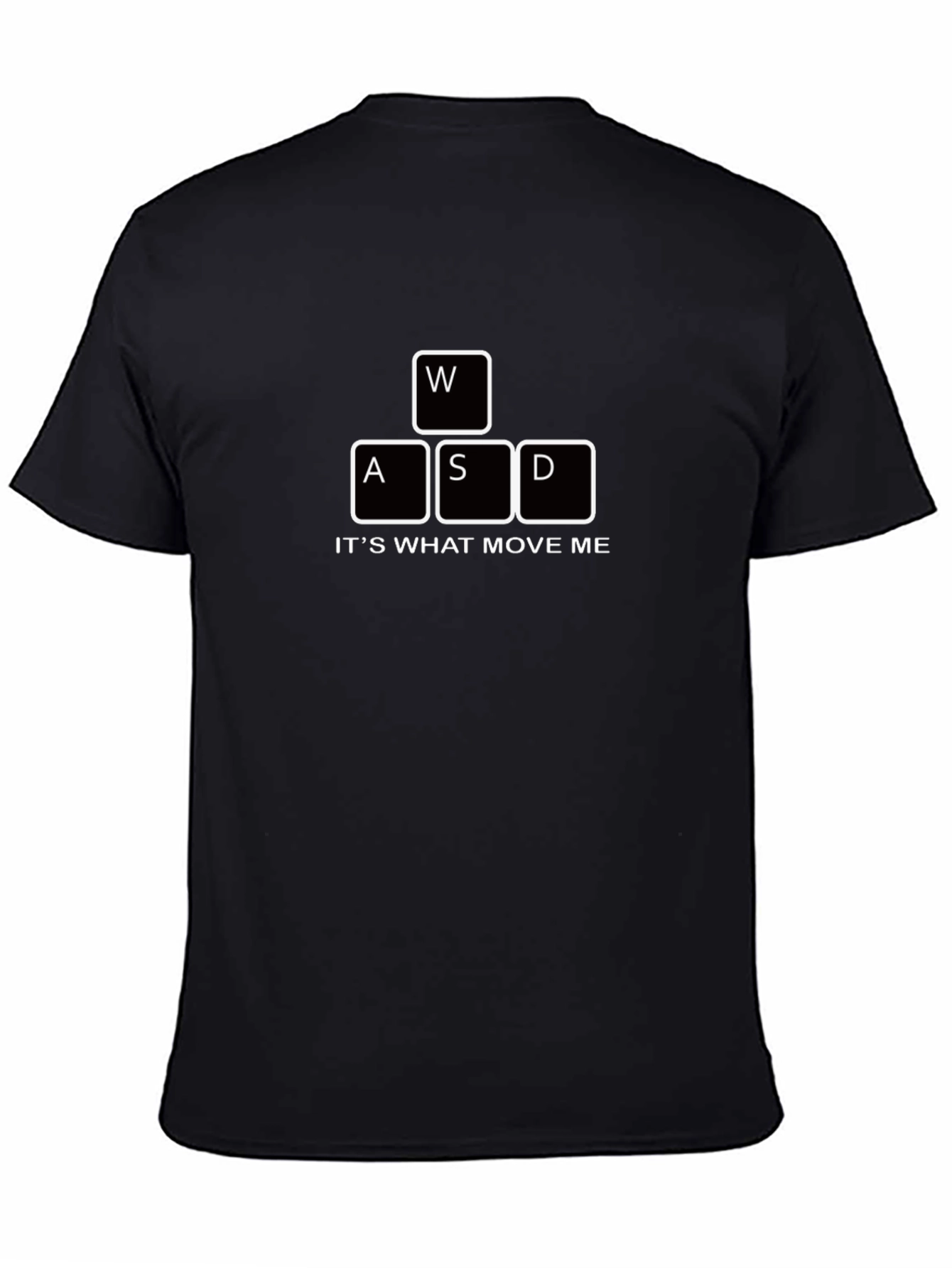 Gamer T-Shirt - WASD Keyboard Print