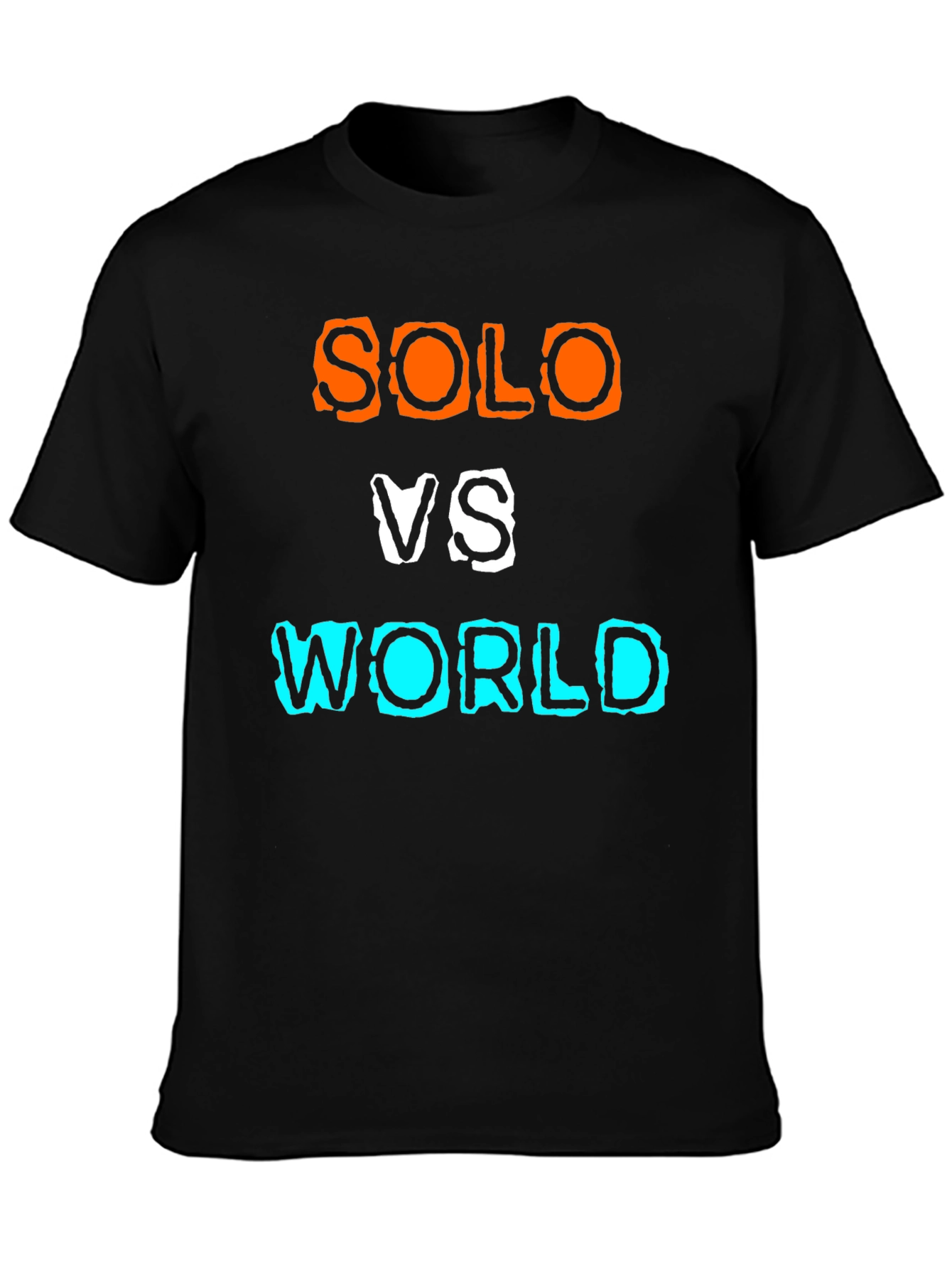 Solo VS World Graphic Tee - Black