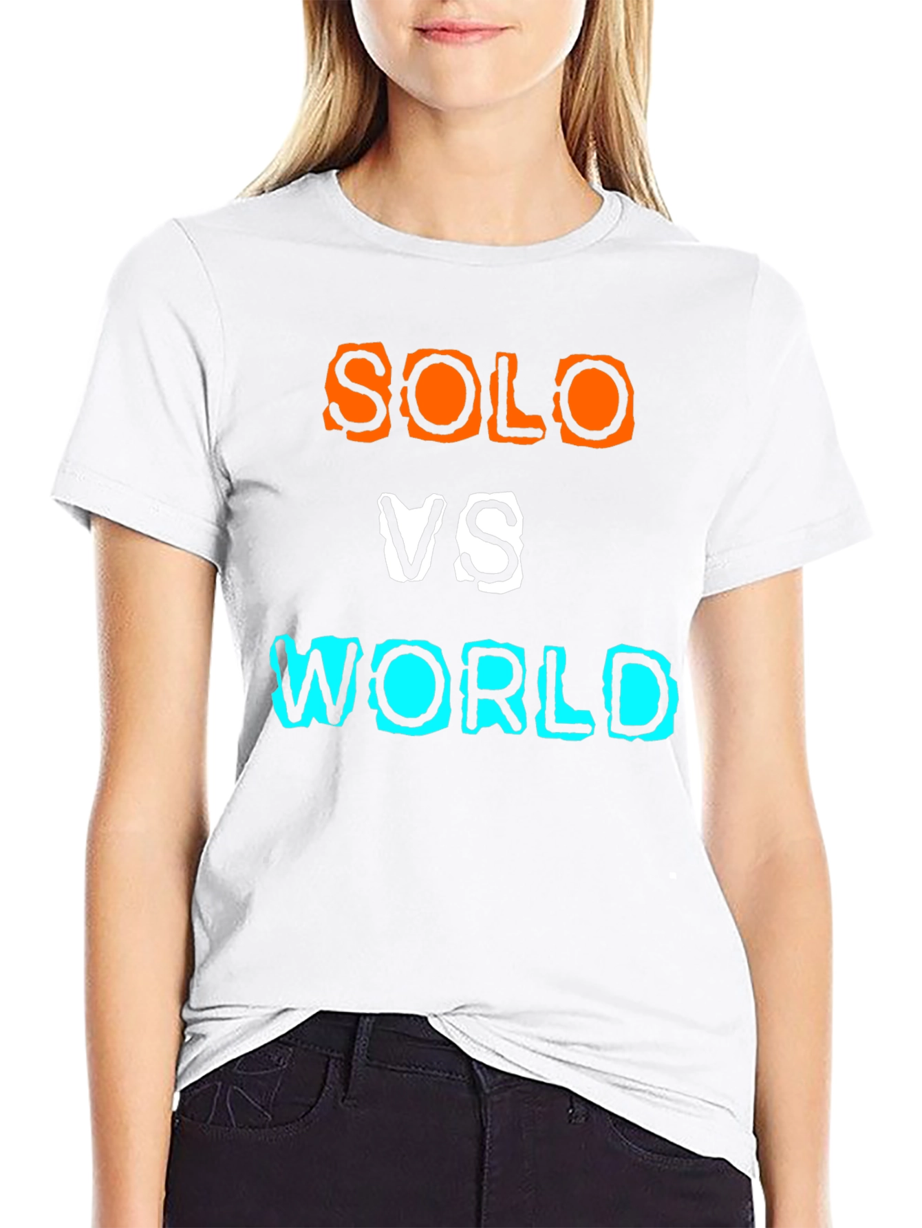 Solo VS World Graphic Tee - Black