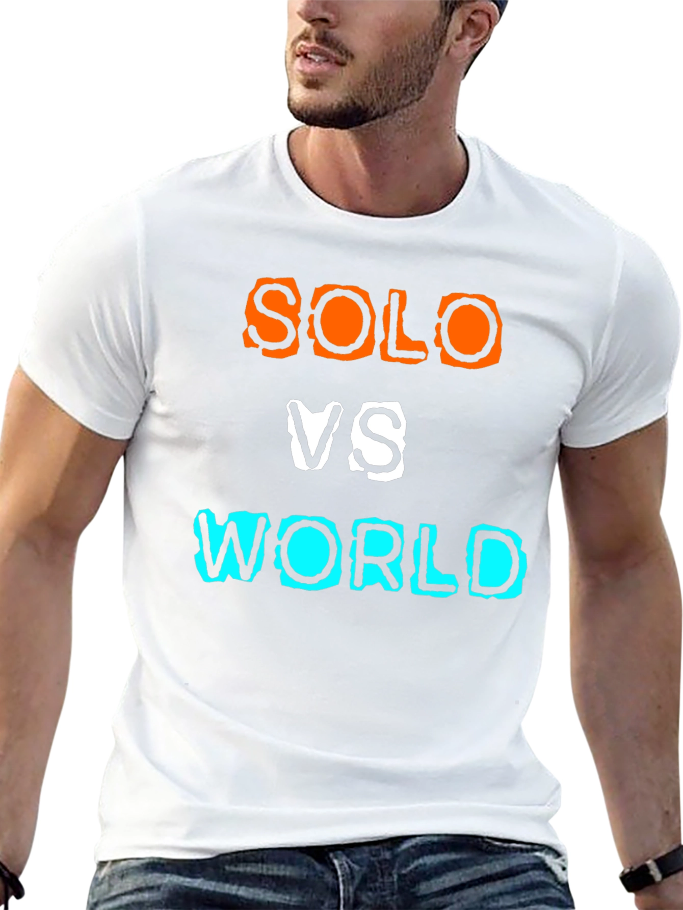 Solo VS World Graphic Tee - Black