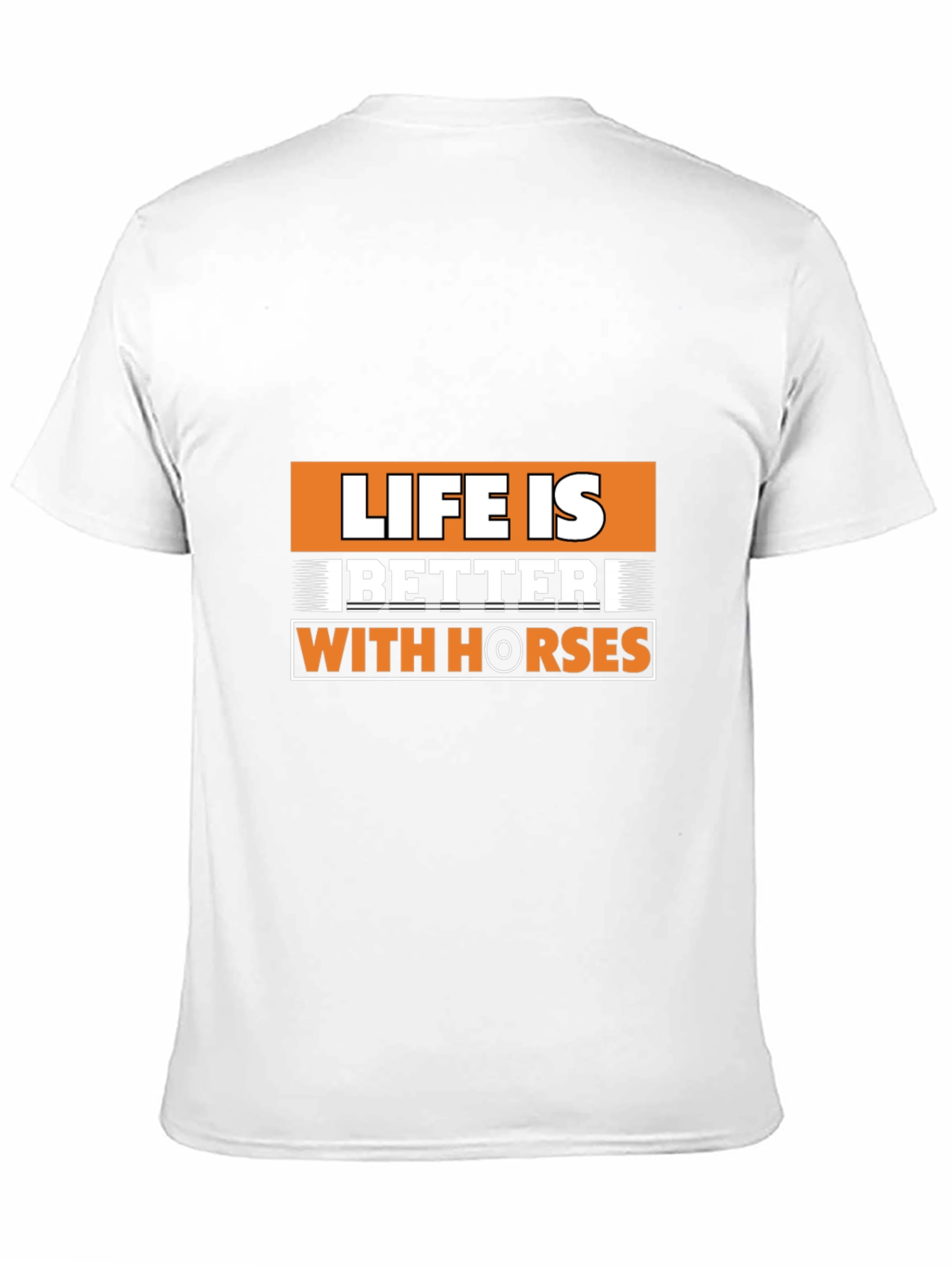 Life is Better with Horses Graphic T-Shirt