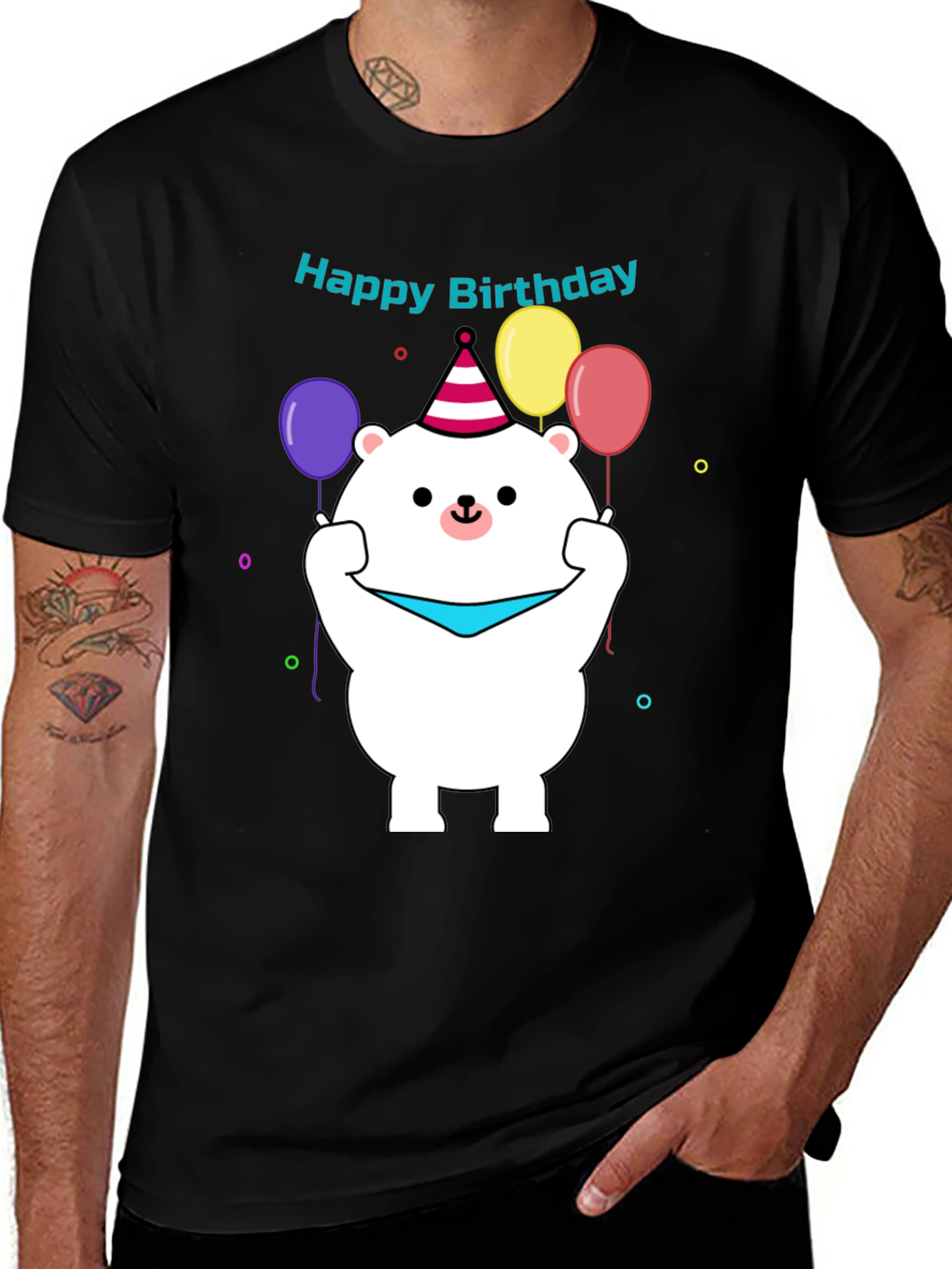 Happy Birthday Bear T-Shirt