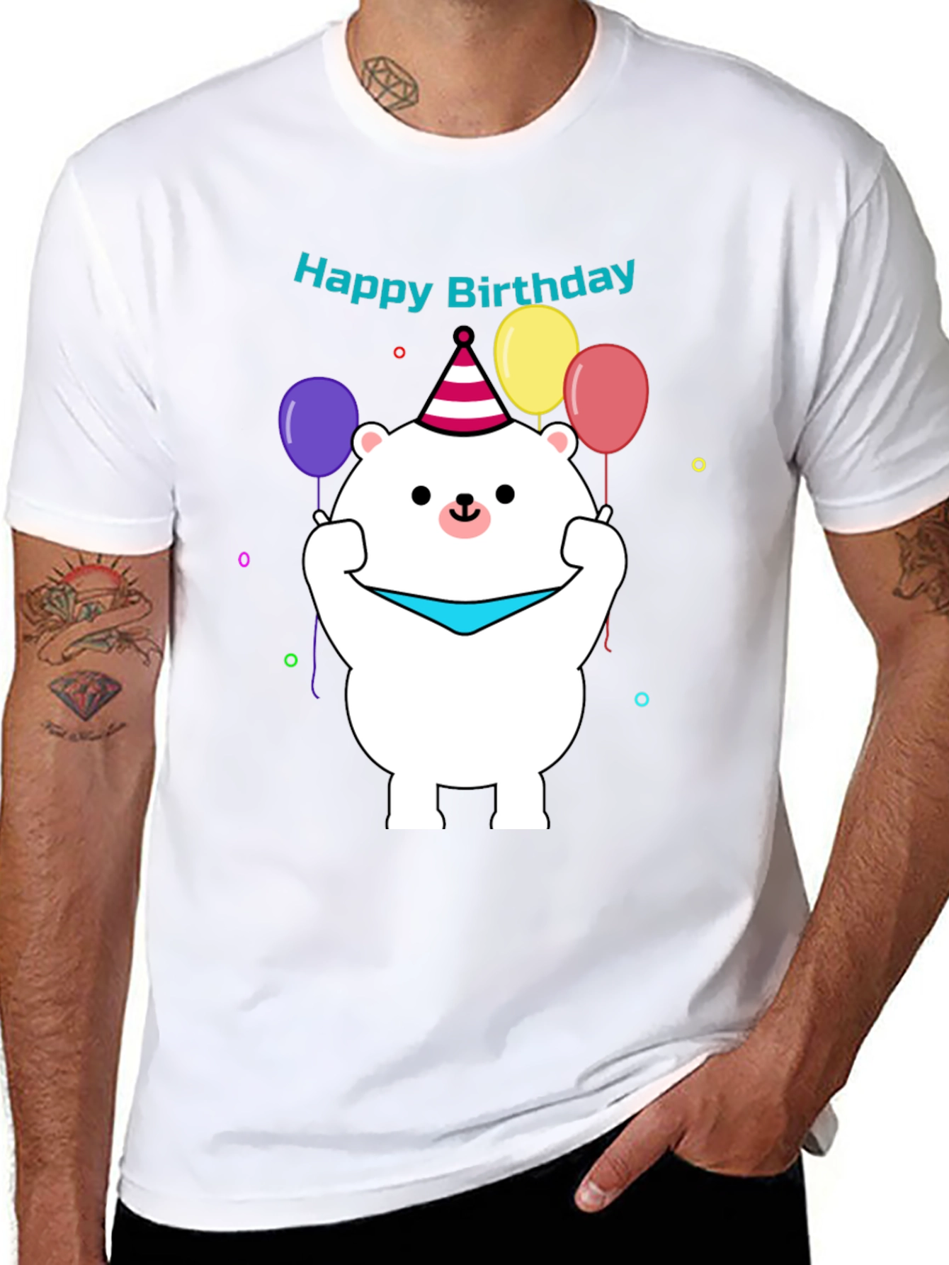 Happy Birthday Bear T-Shirt