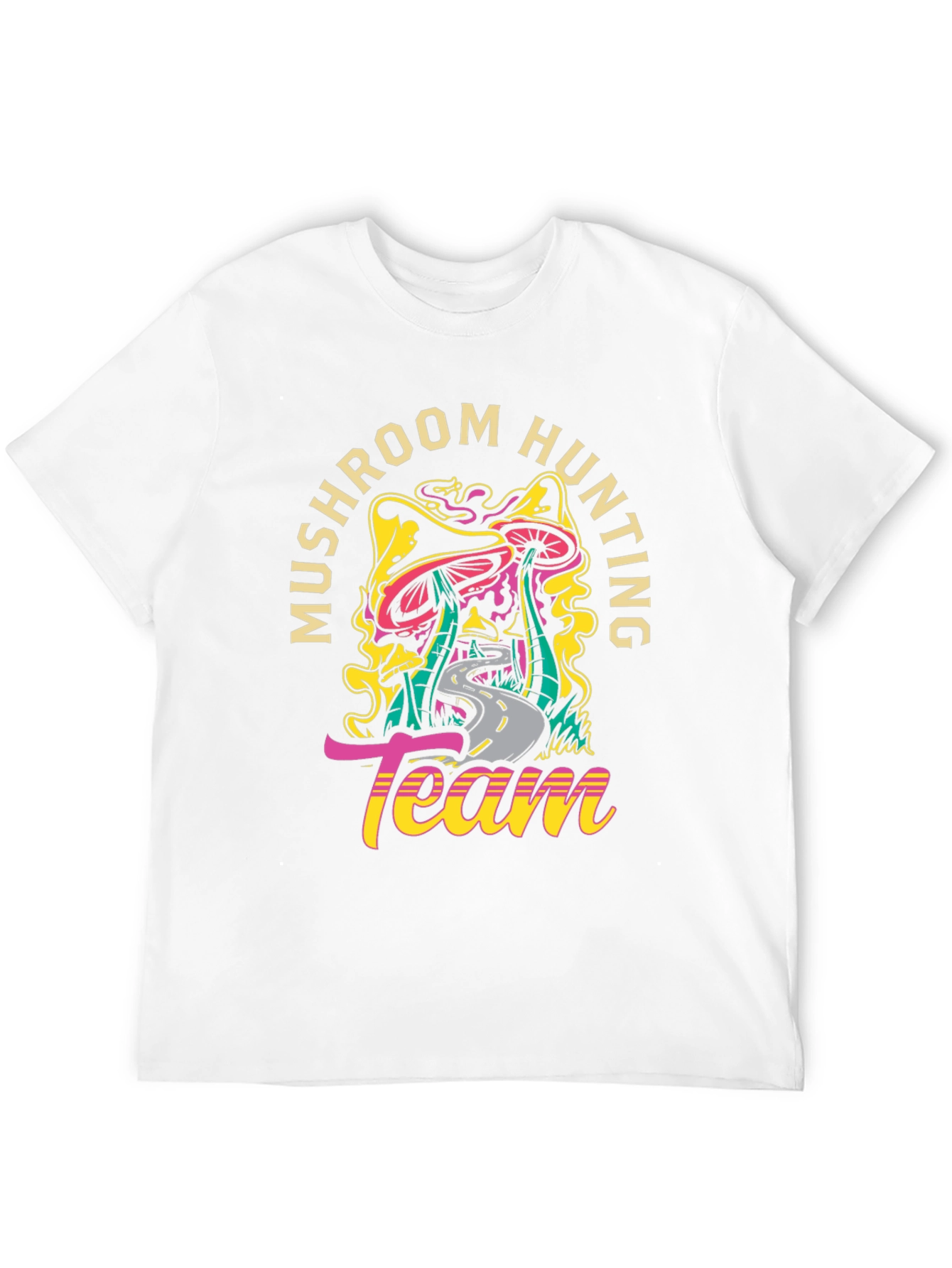 Mushroom Hunting Team Graphic Tee