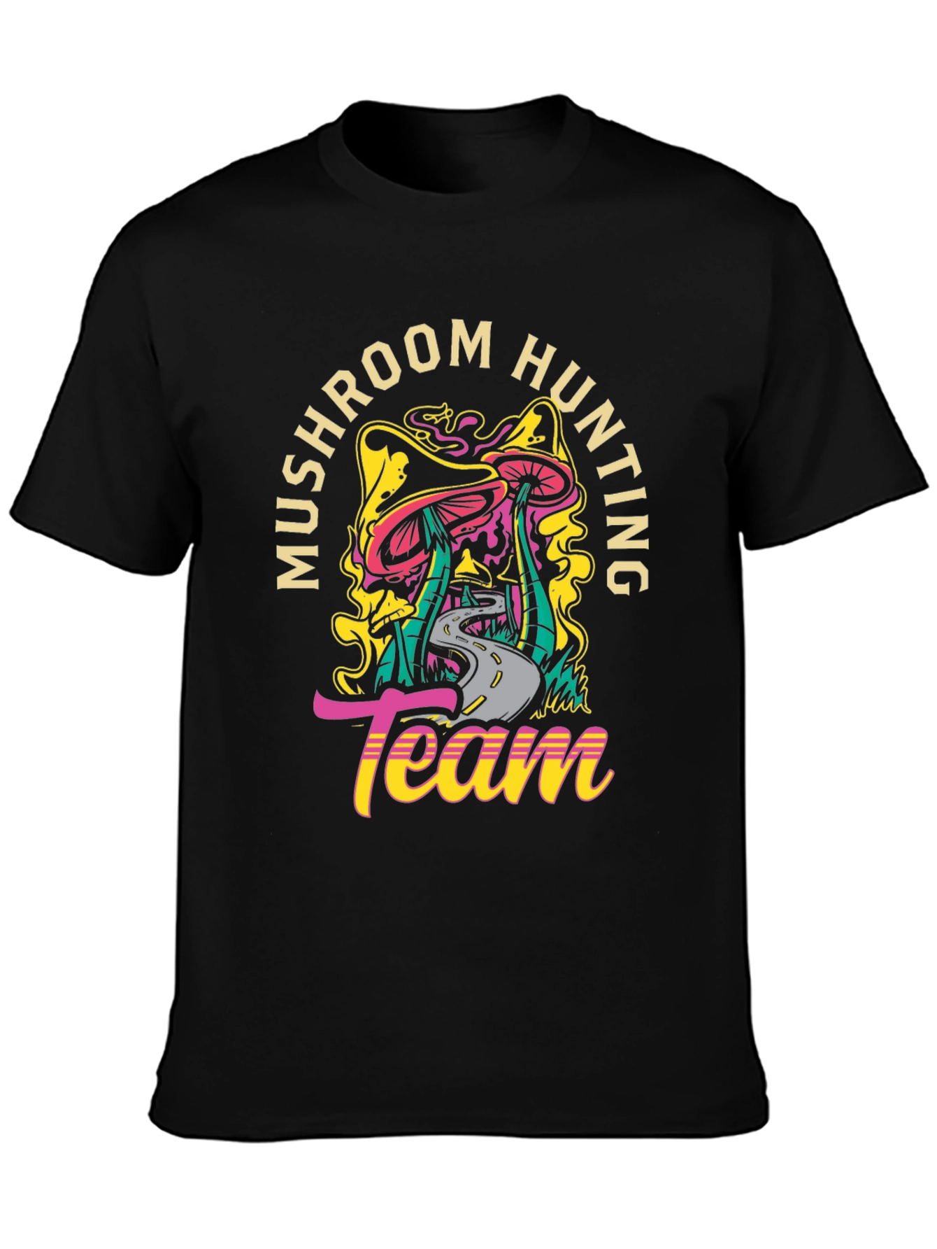 Mushroom Hunting Team Graphic Tee