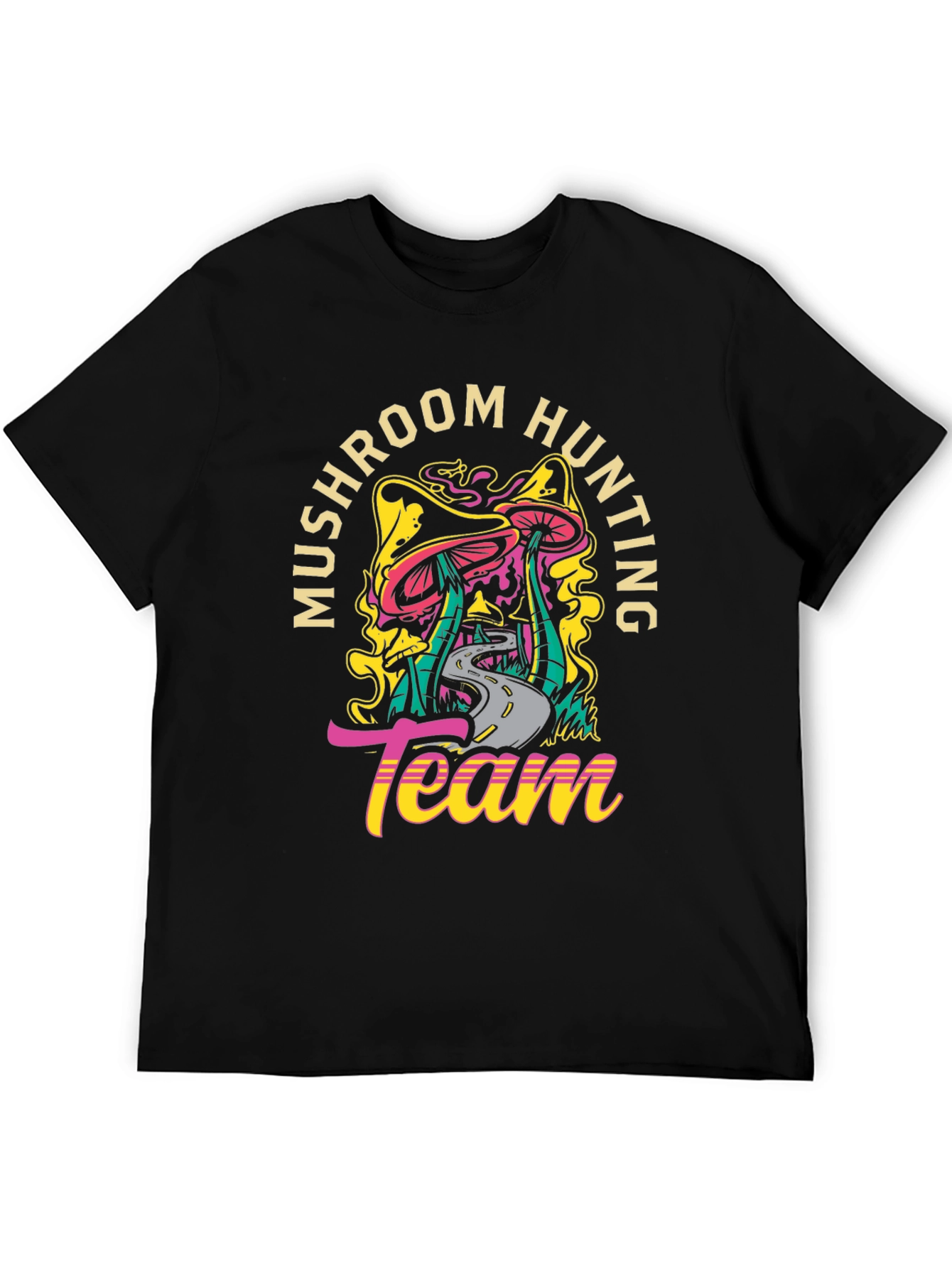 Mushroom Hunting Team Graphic Tee