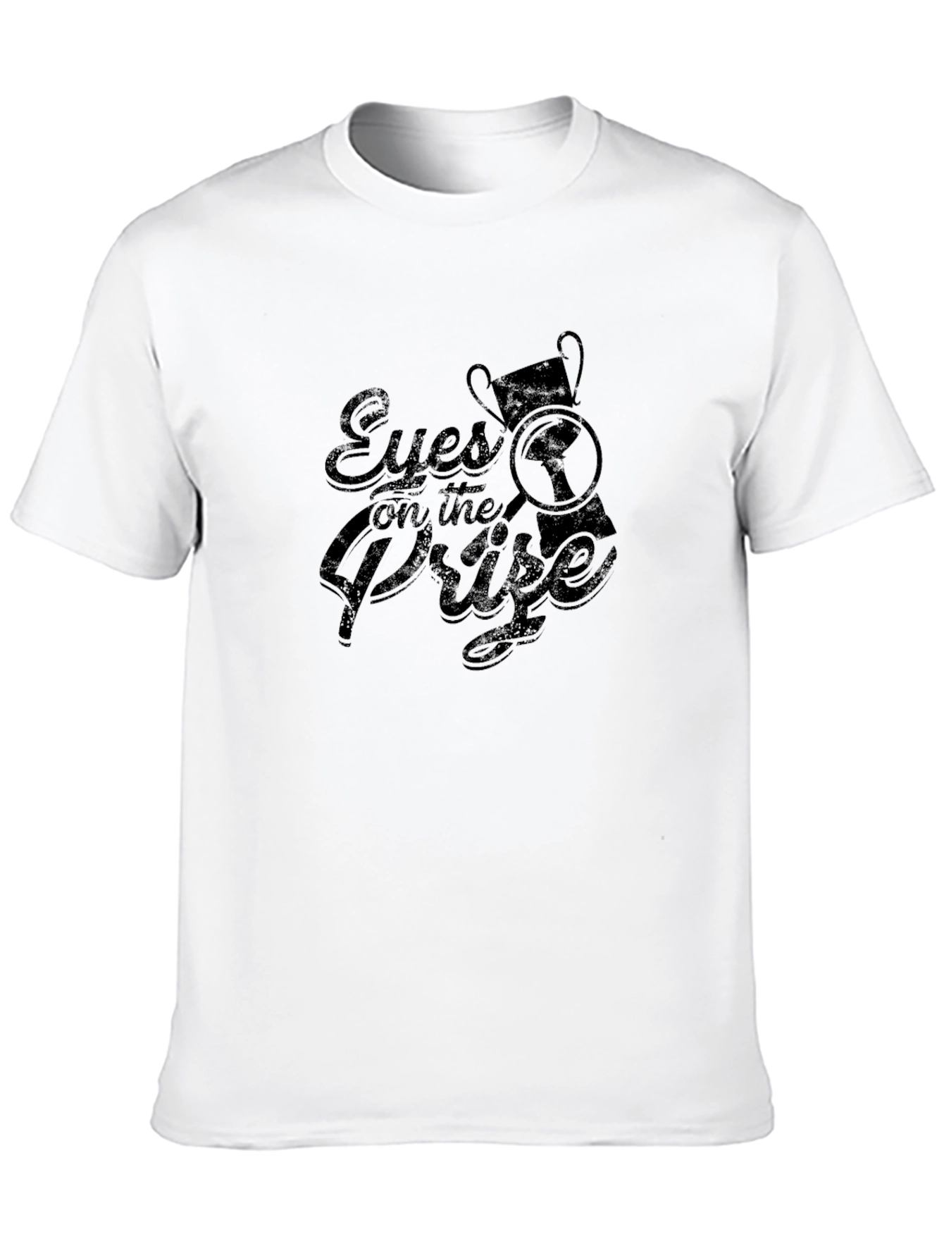 Eyes on the Prize T-Shirt - Motivation Black Tee