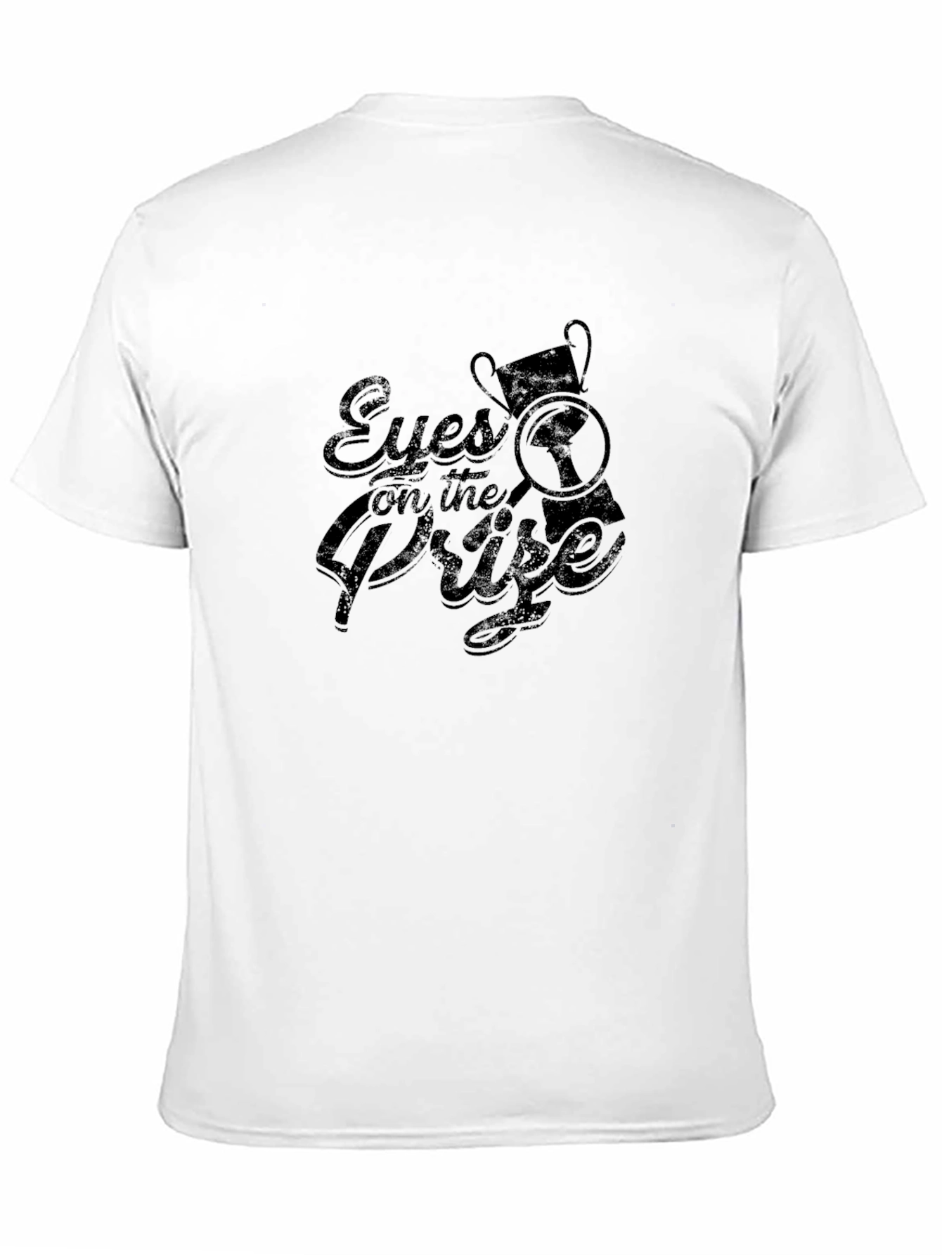 Eyes on the Prize T-Shirt - Motivation Black Tee