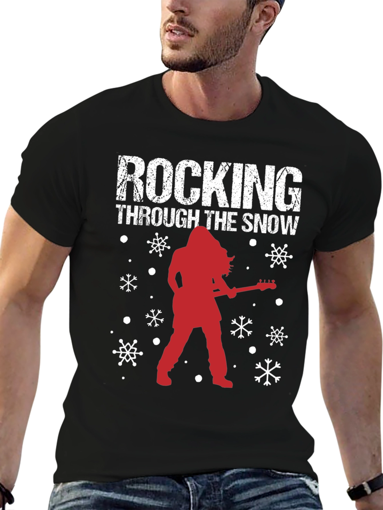 Rocking Through The Snow Graphic Tee