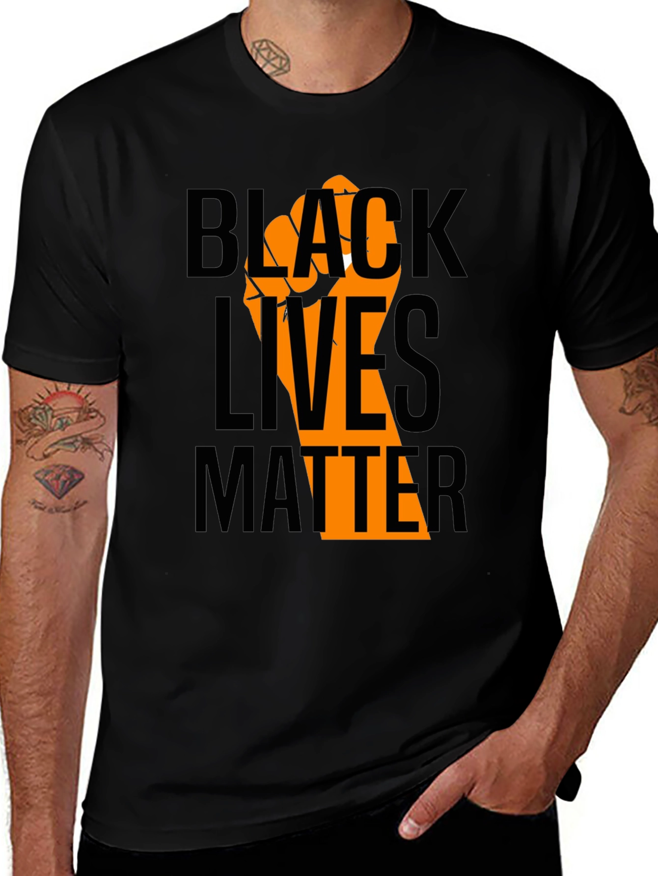 Black Lives Matter Graphic Tee - Equality Activism Shirt