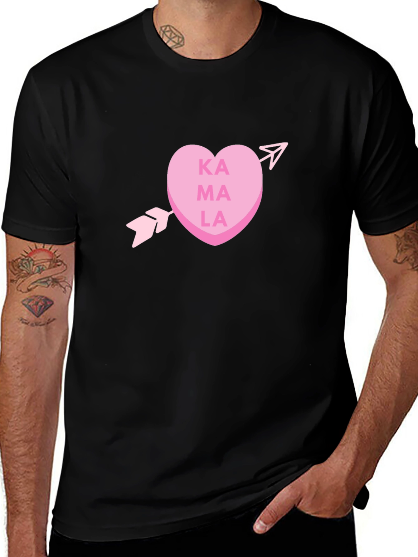 Kamala Heart Arrow T-Shirt