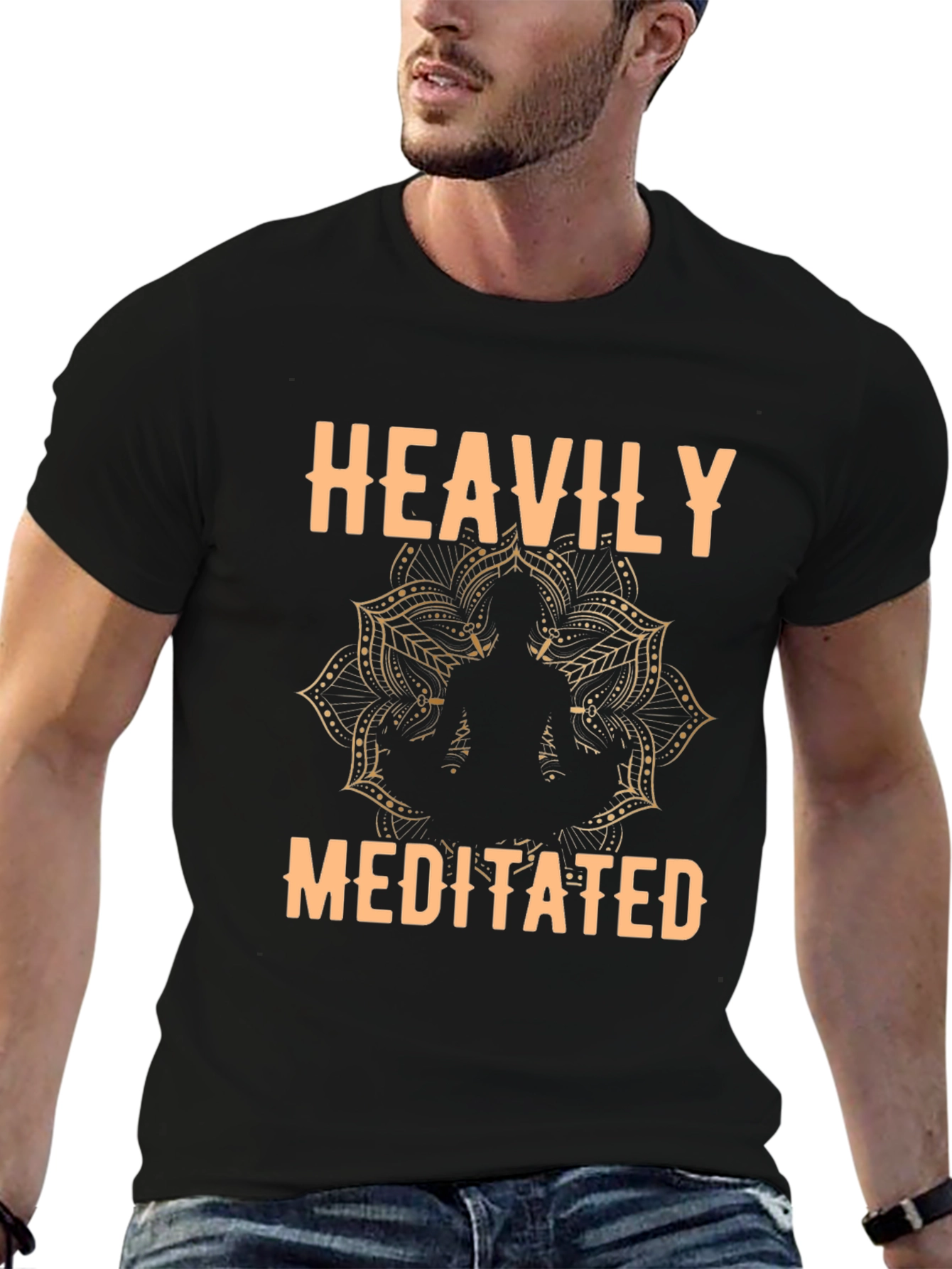 Heavily Meditated Graphic Tee - Unisex