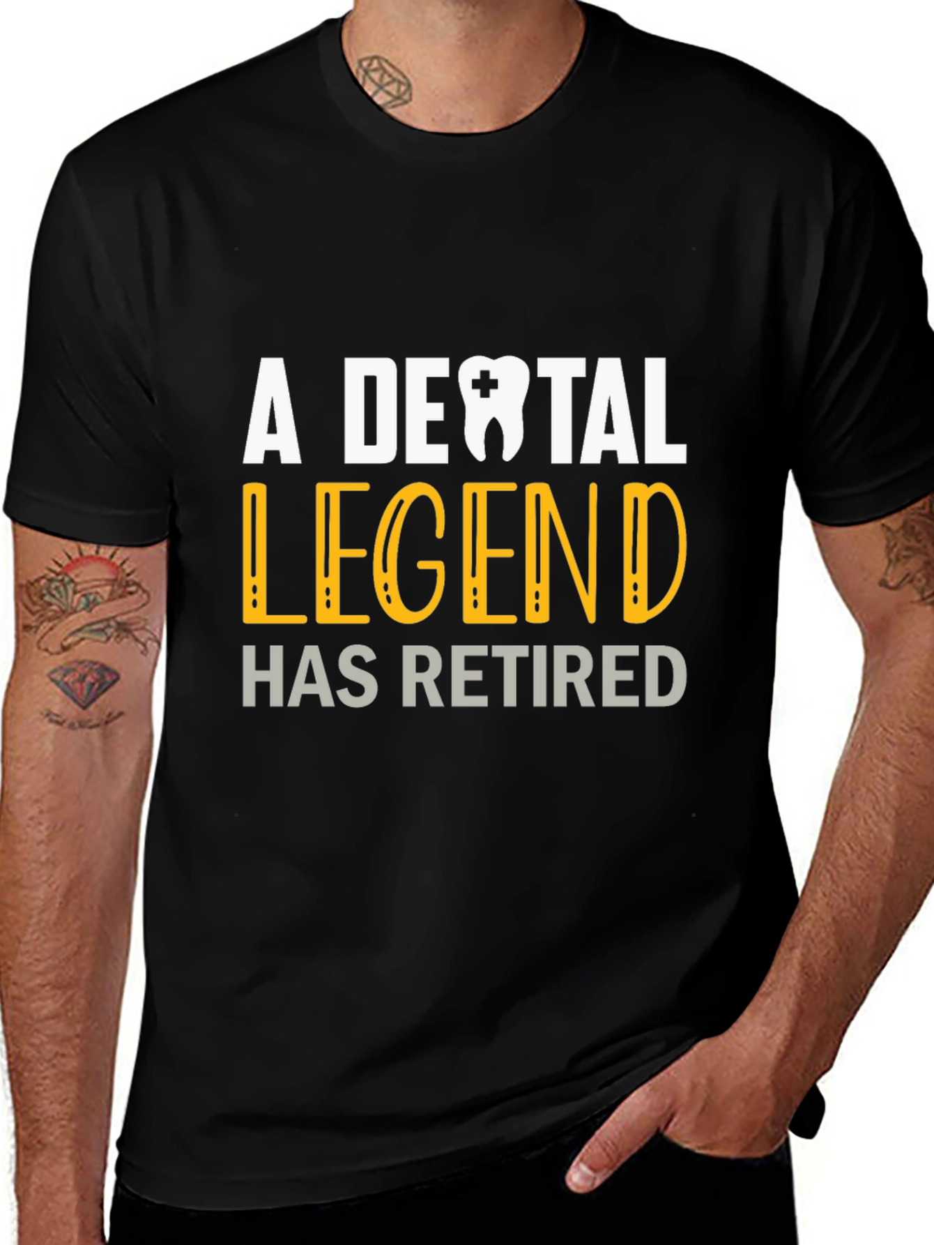 Dental Legend Retired Graphic Tee