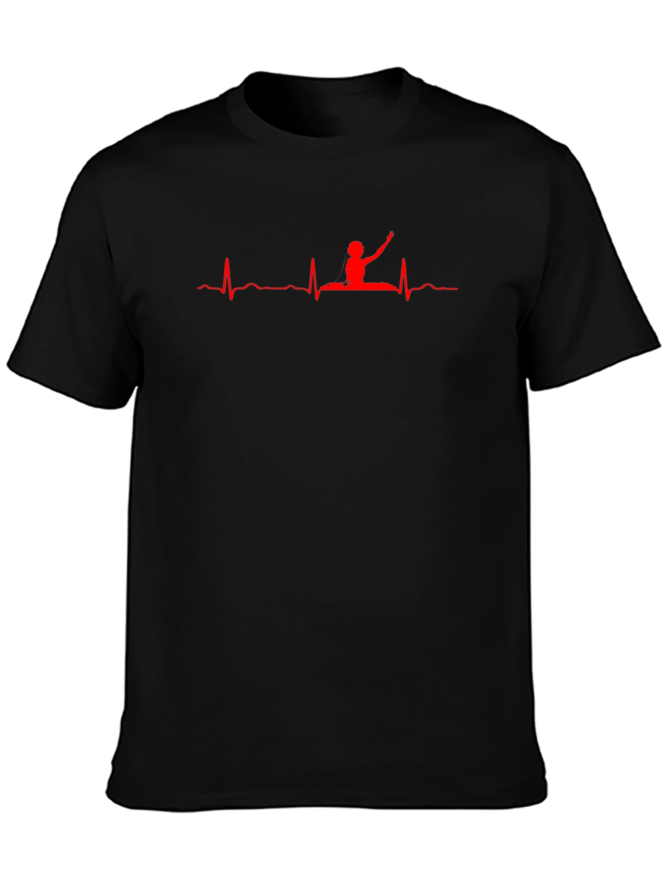 Gymnast Heartbeat Graphic T-Shirt