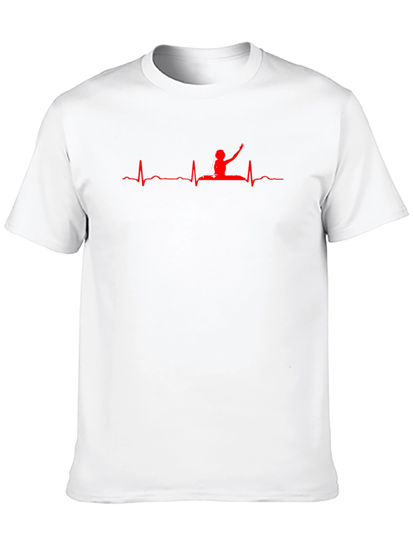 Gymnast Heartbeat Graphic T-Shirt