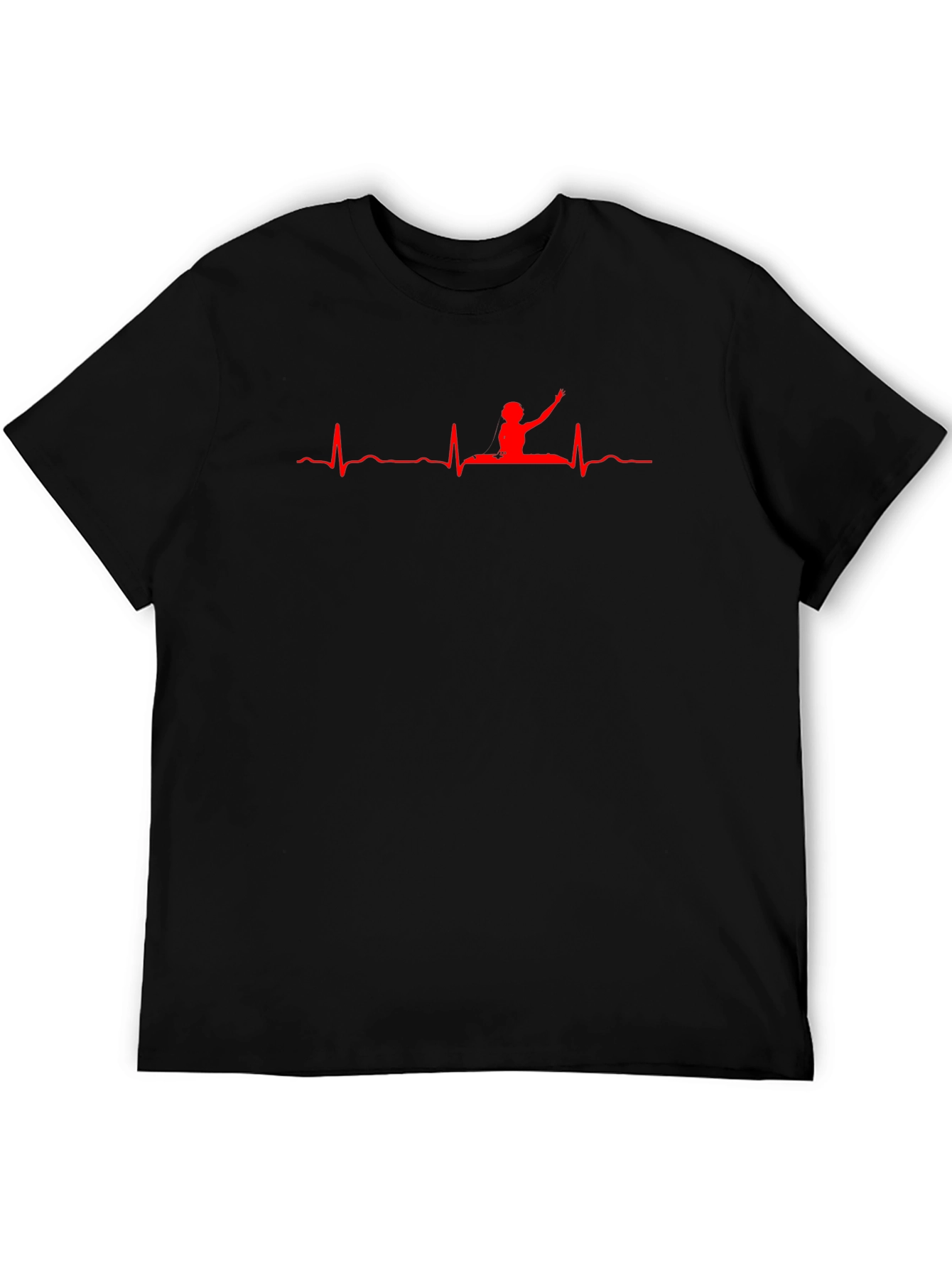 Gymnast Heartbeat Graphic T-Shirt