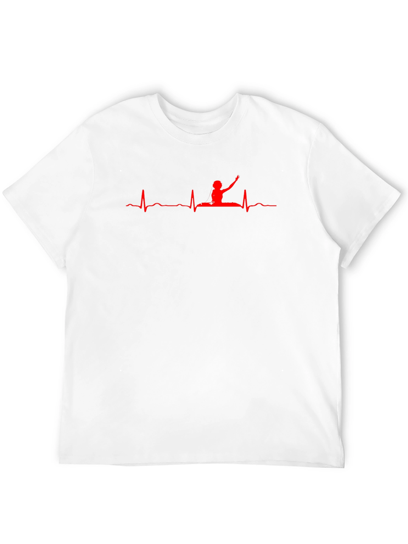 Gymnast Heartbeat Graphic T-Shirt