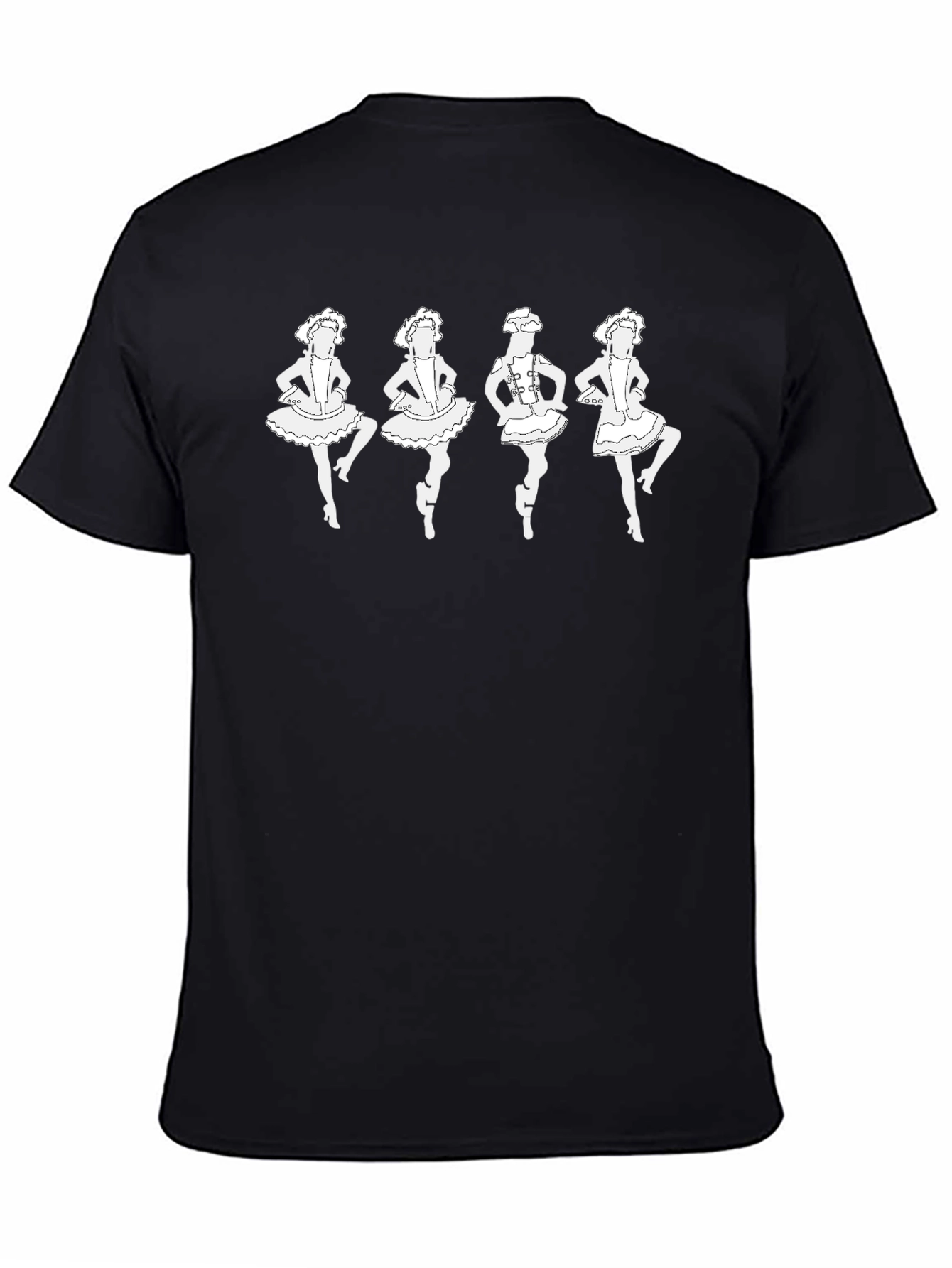 Irish Dance T-Shirt - Black Cotton Tee