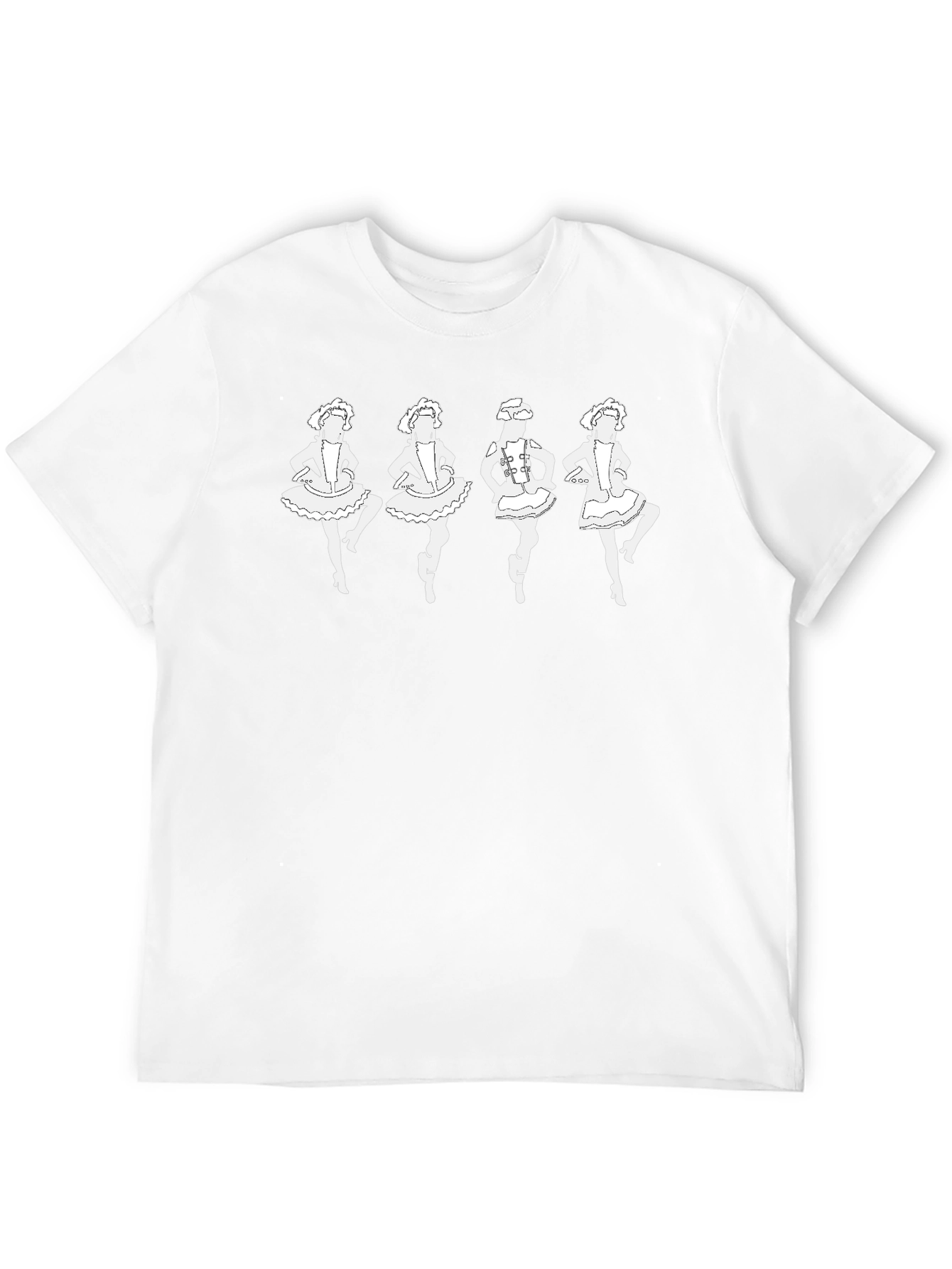 Irish Dance T-Shirt - Black Cotton Tee