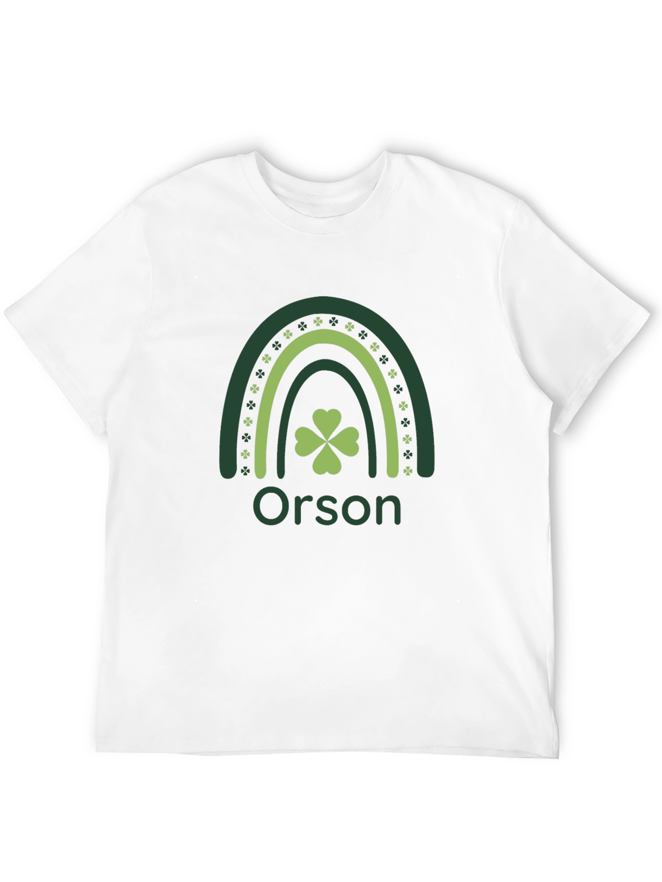 Orson St. Patricks Day Shamrock Rainbow T-Shirt