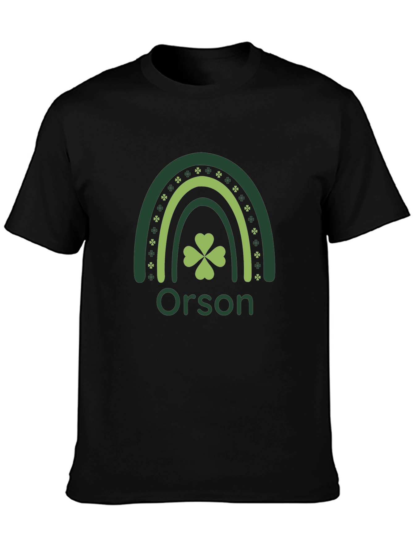Orson St. Patricks Day Shamrock Rainbow T-Shirt