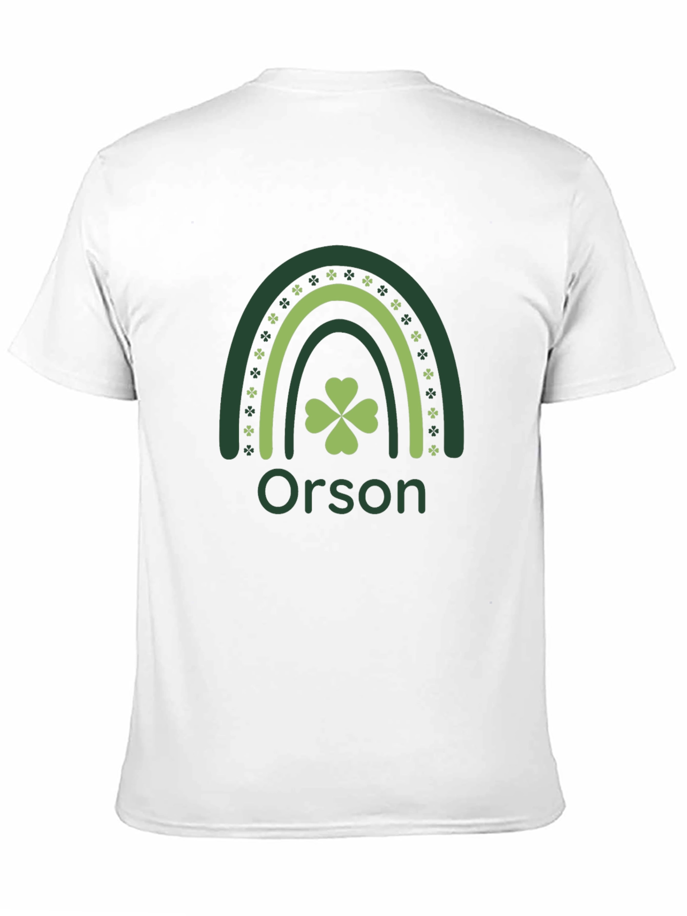 Orson St. Patricks Day Shamrock Rainbow T-Shirt