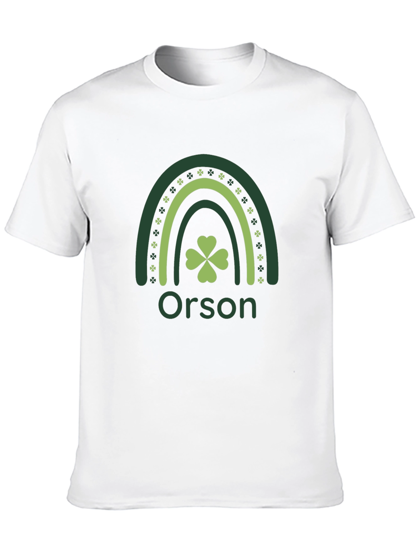 Orson St. Patricks Day Shamrock Rainbow T-Shirt