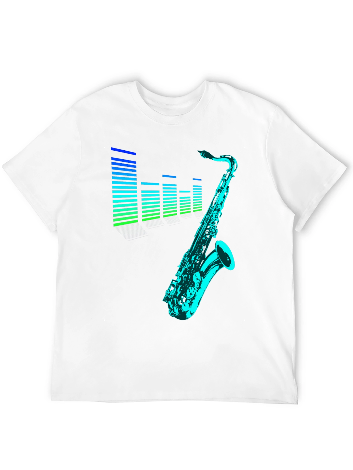Cool Saxophone T-Shirt - Music Lover Tee