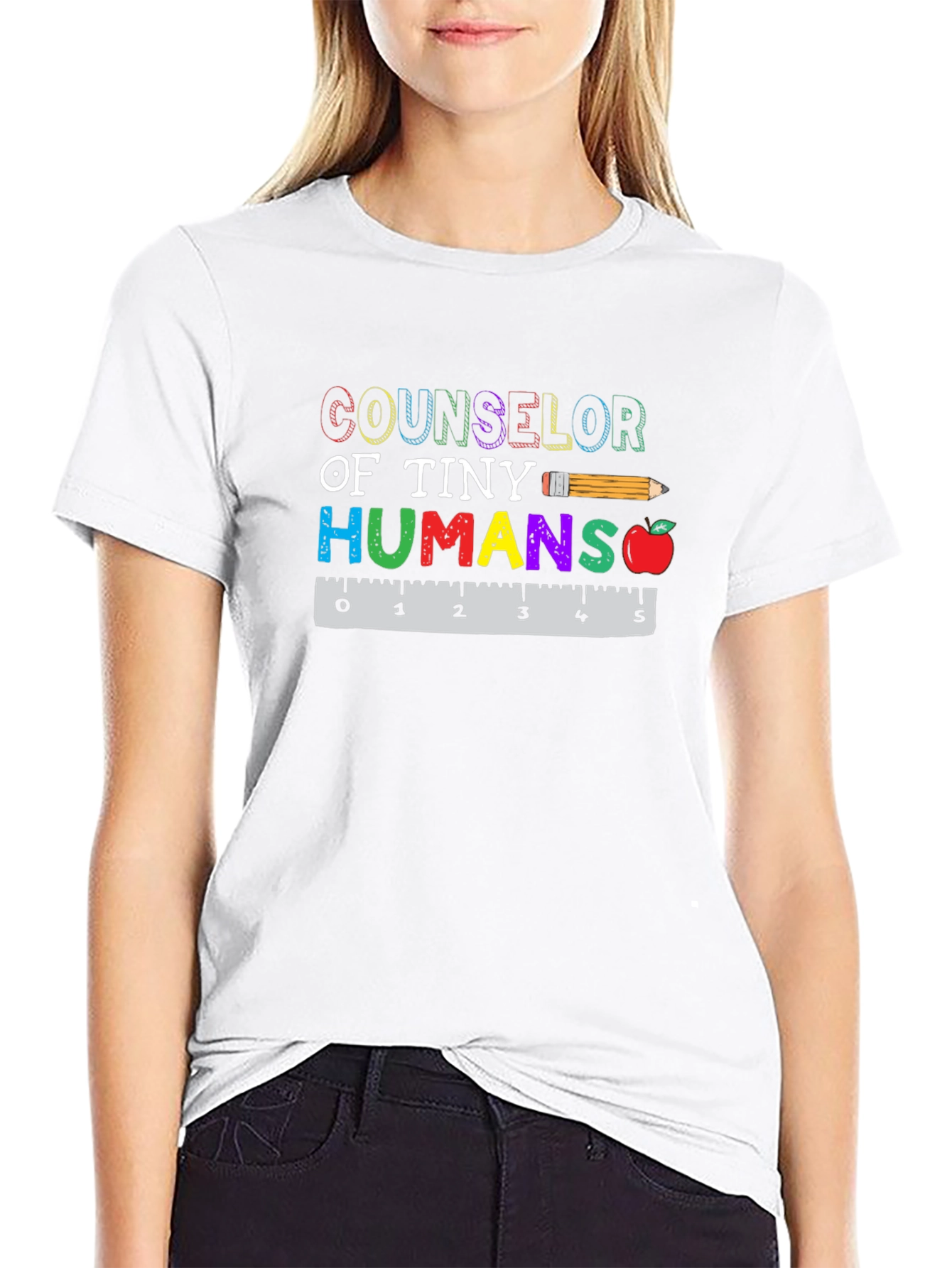 Counselor of Tiny Humans Graphic T-Shirt