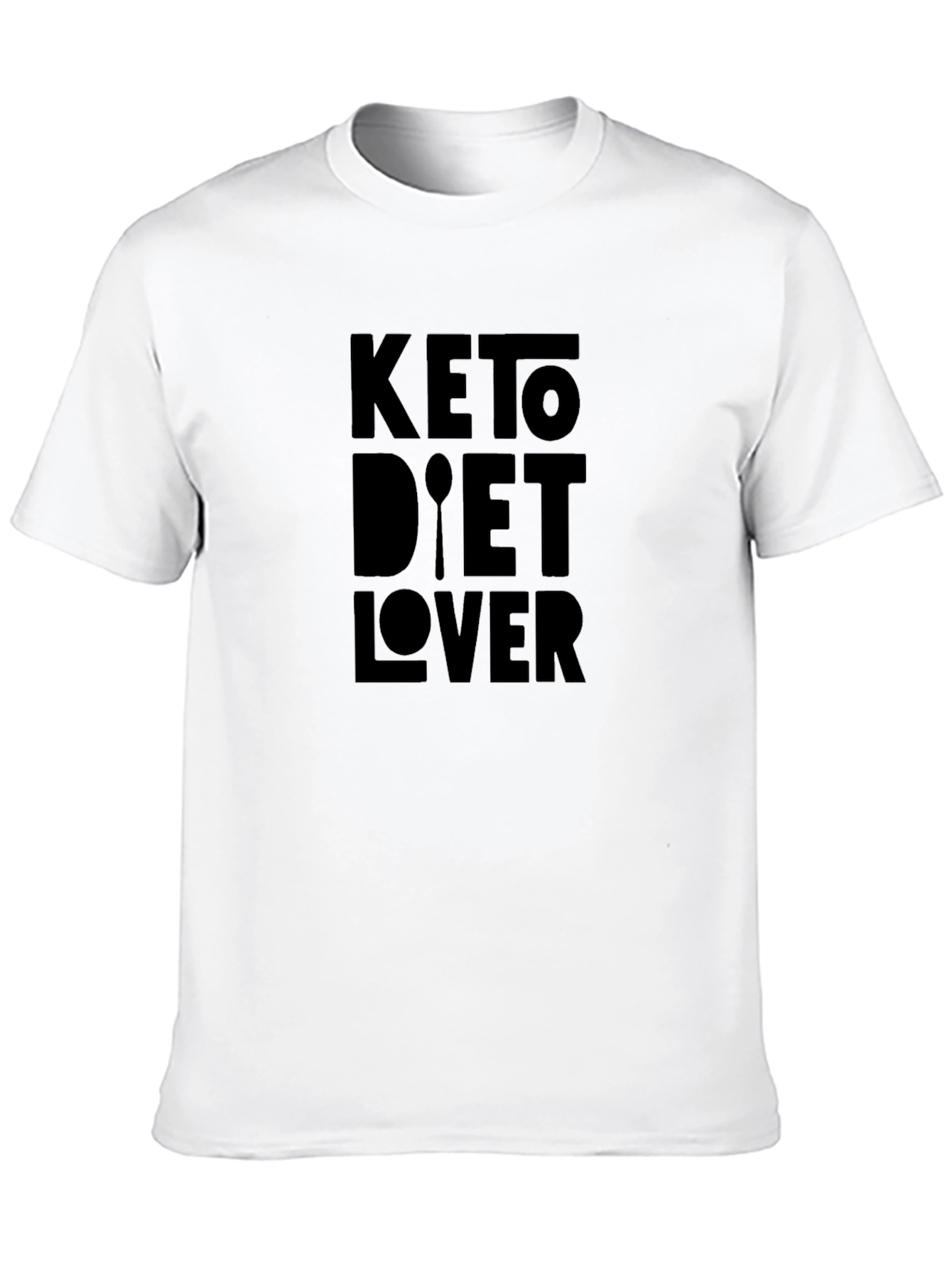 Keto Diet Lover Black T-Shirt