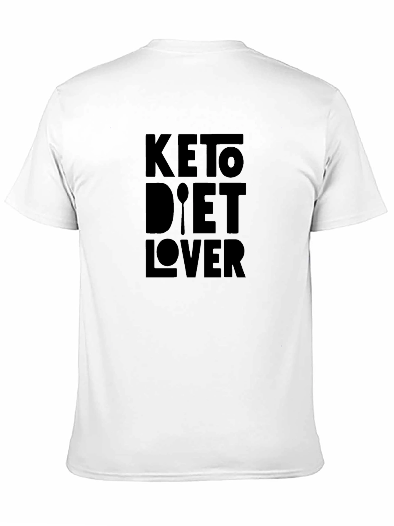 Keto Diet Lover Black T-Shirt