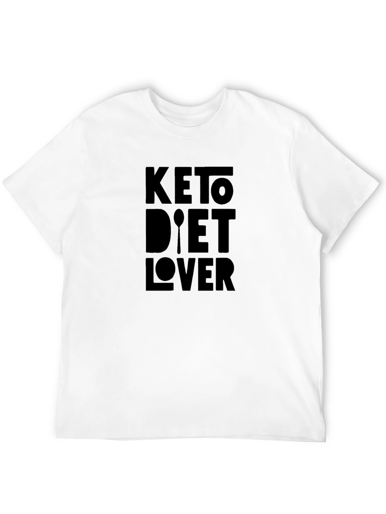 Keto Diet Lover Black T-Shirt