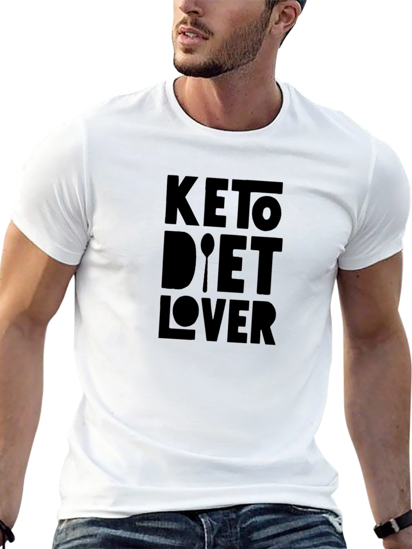 Keto Diet Lover Black T-Shirt