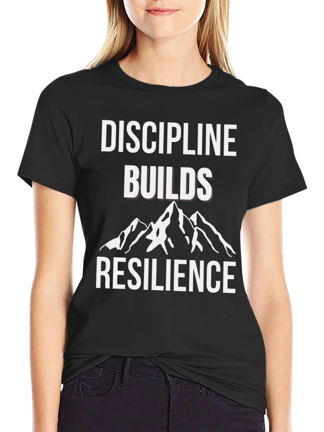 Discipline Builds Resilience Graphic T-Shirt