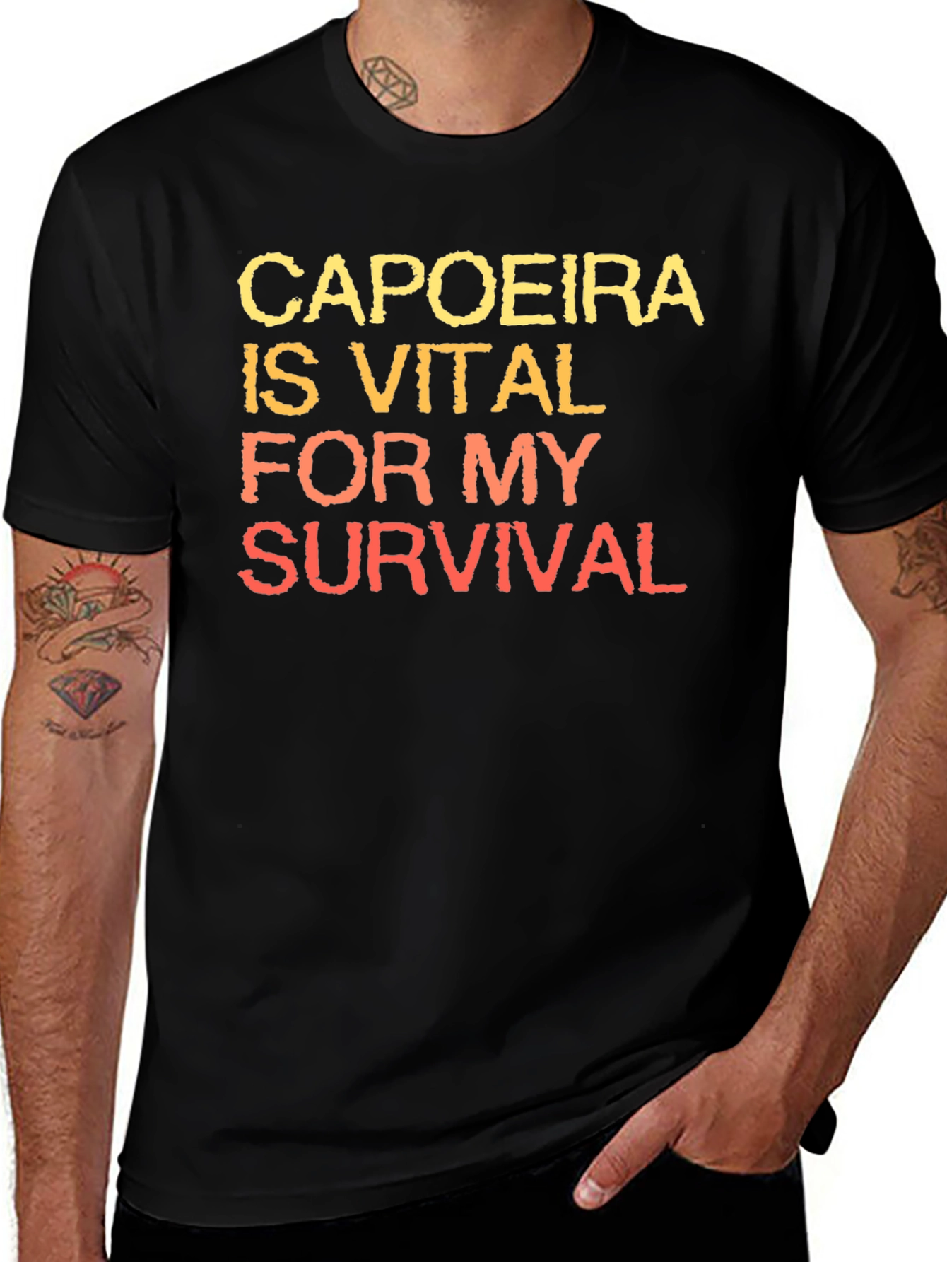 Capoeira is Vital Graphic T-Shirt
