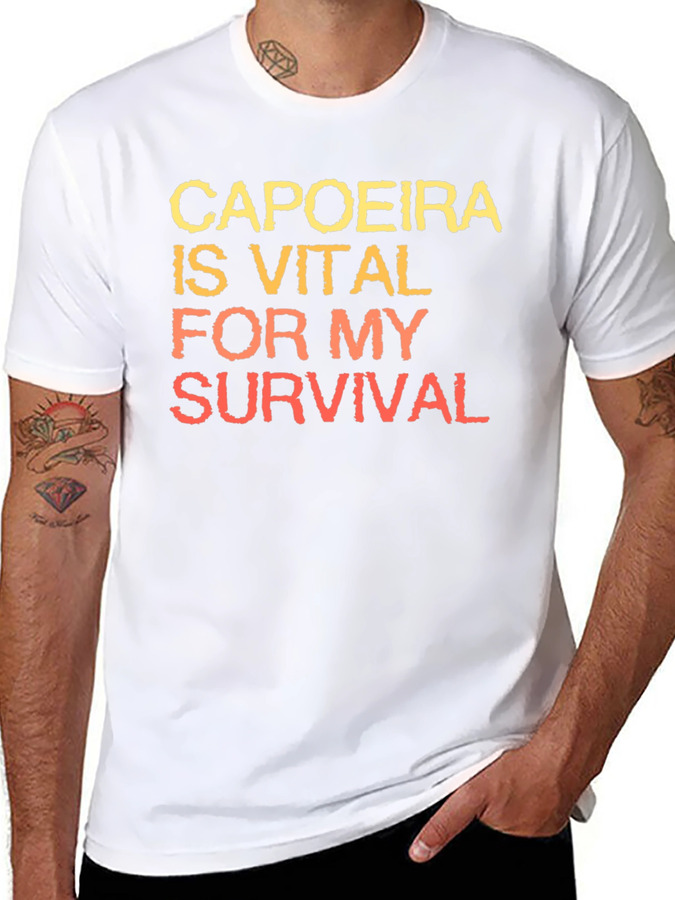 Capoeira is Vital Graphic T-Shirt