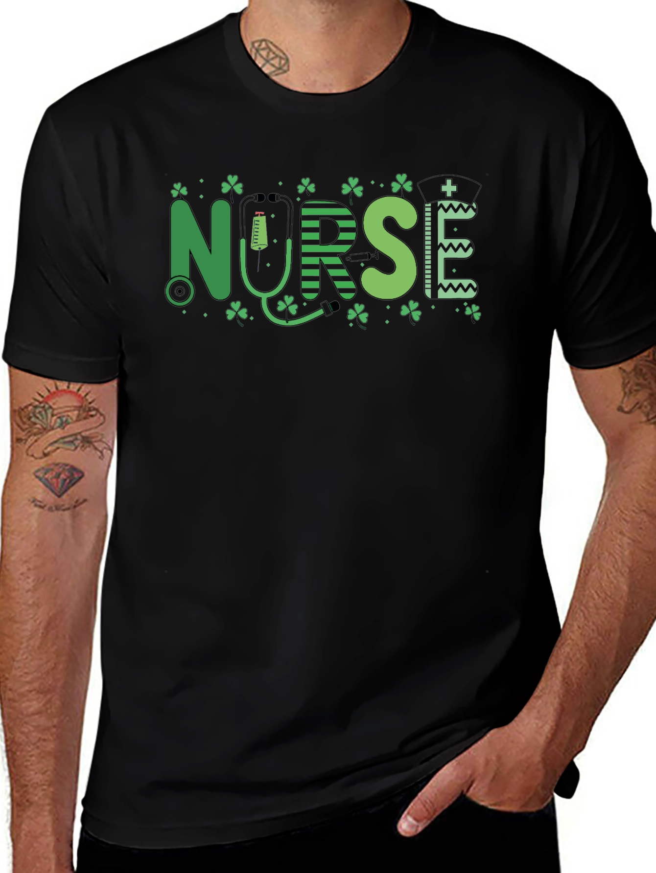 St. Patricks Day Nurse T-Shirt