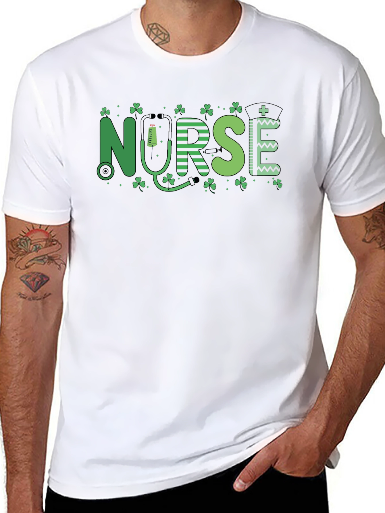 St. Patricks Day Nurse T-Shirt