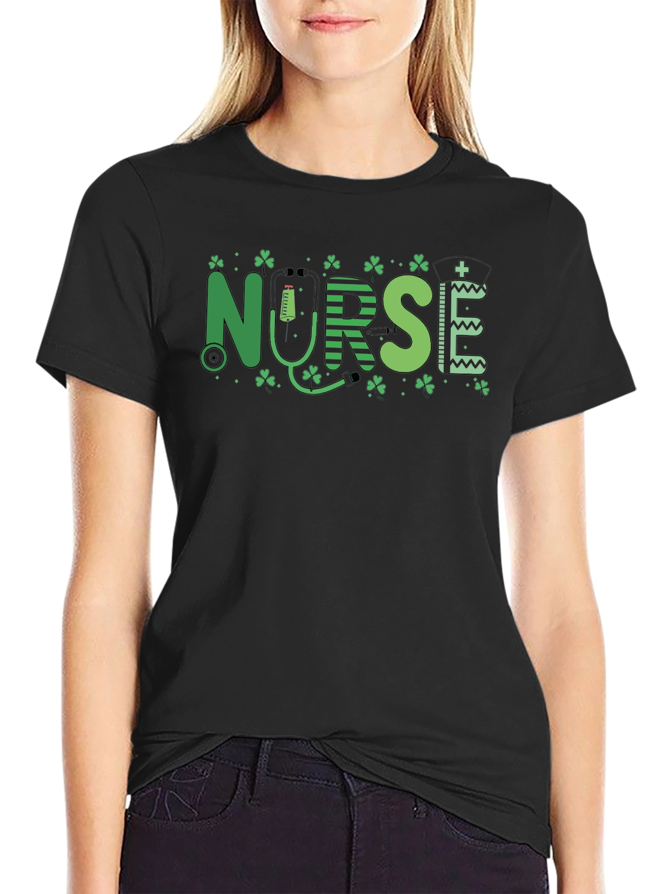 St. Patricks Day Nurse T-Shirt