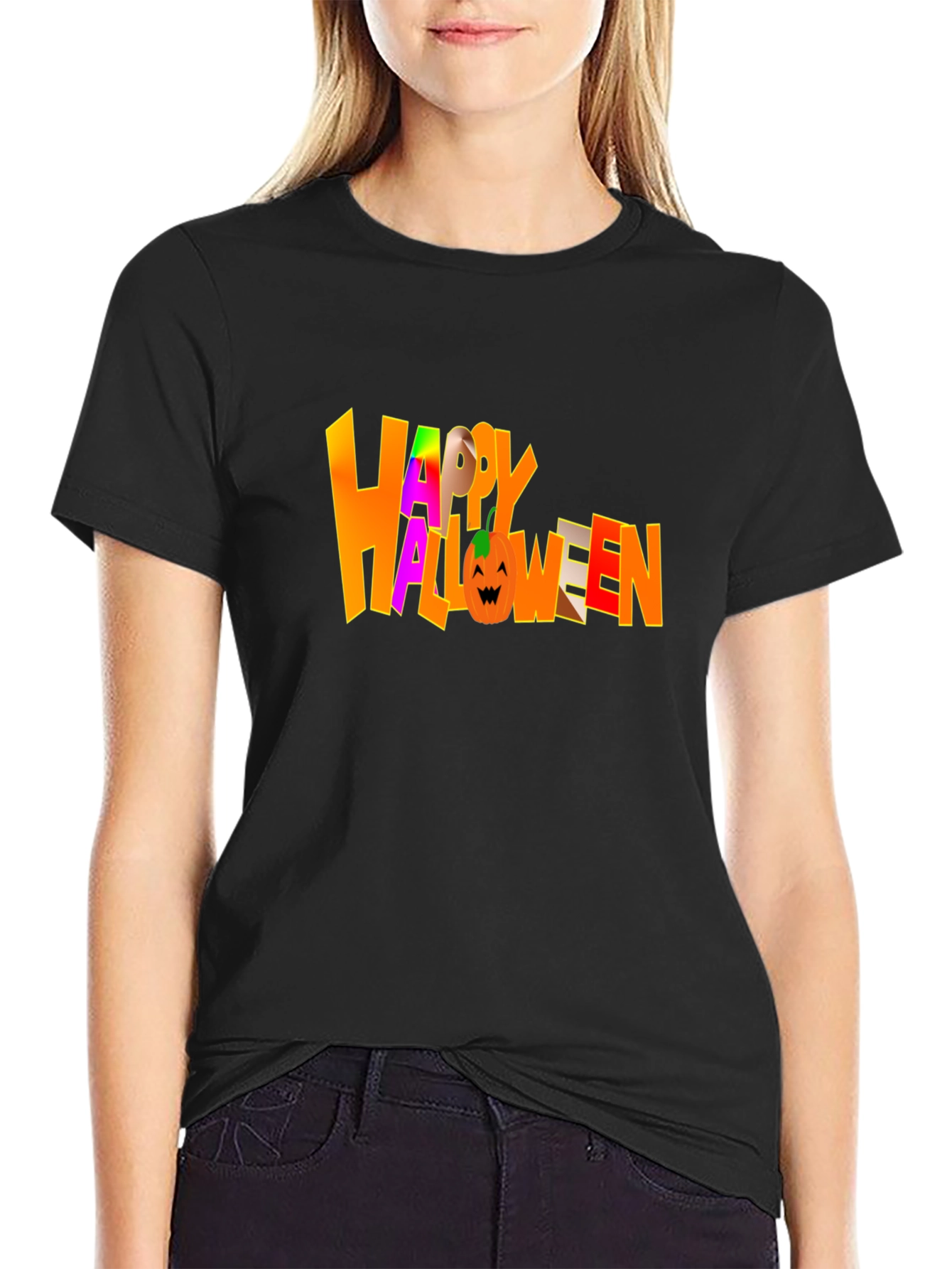 Happy Halloween Graphic T-Shirt