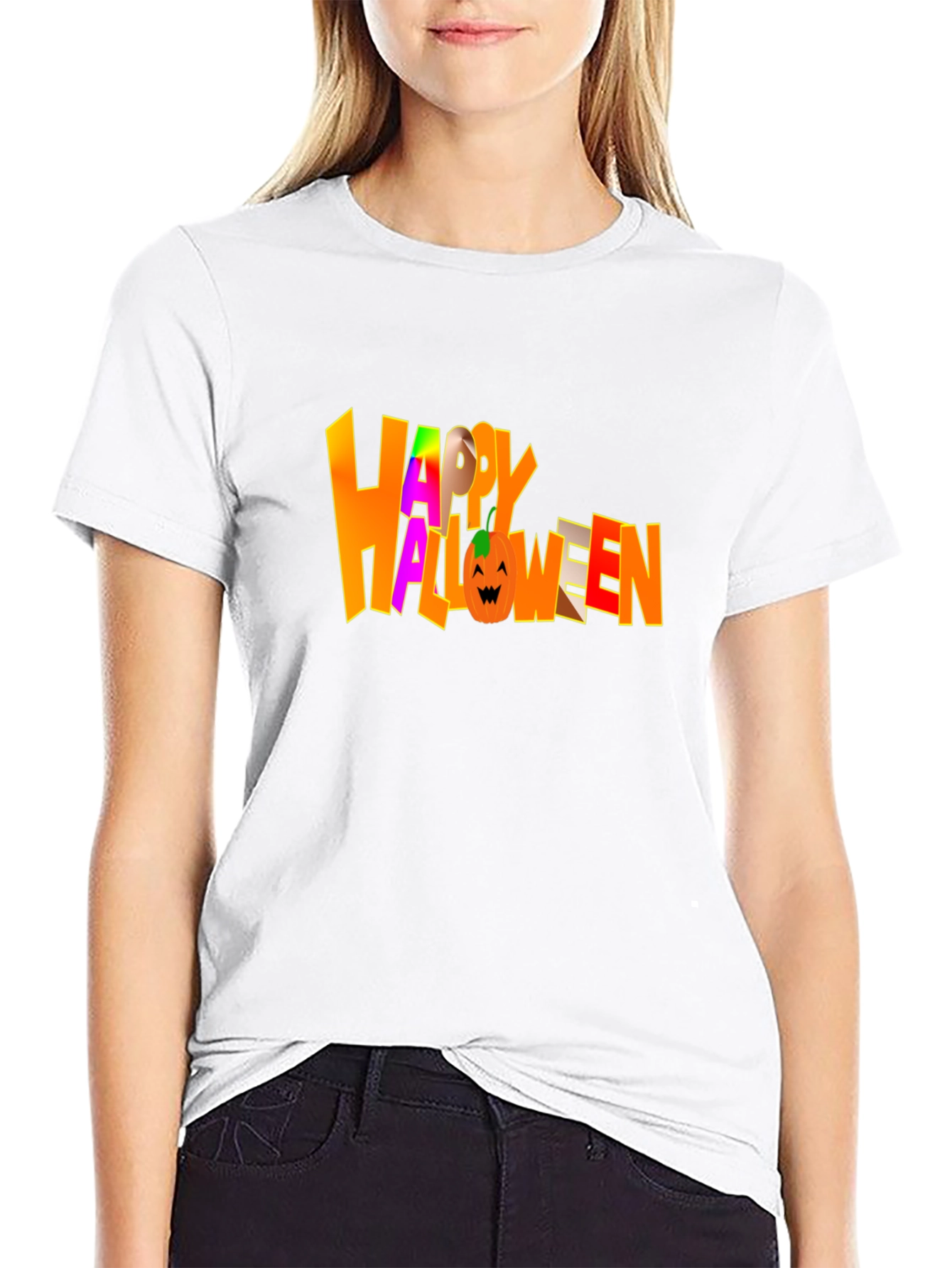 Happy Halloween Graphic T-Shirt