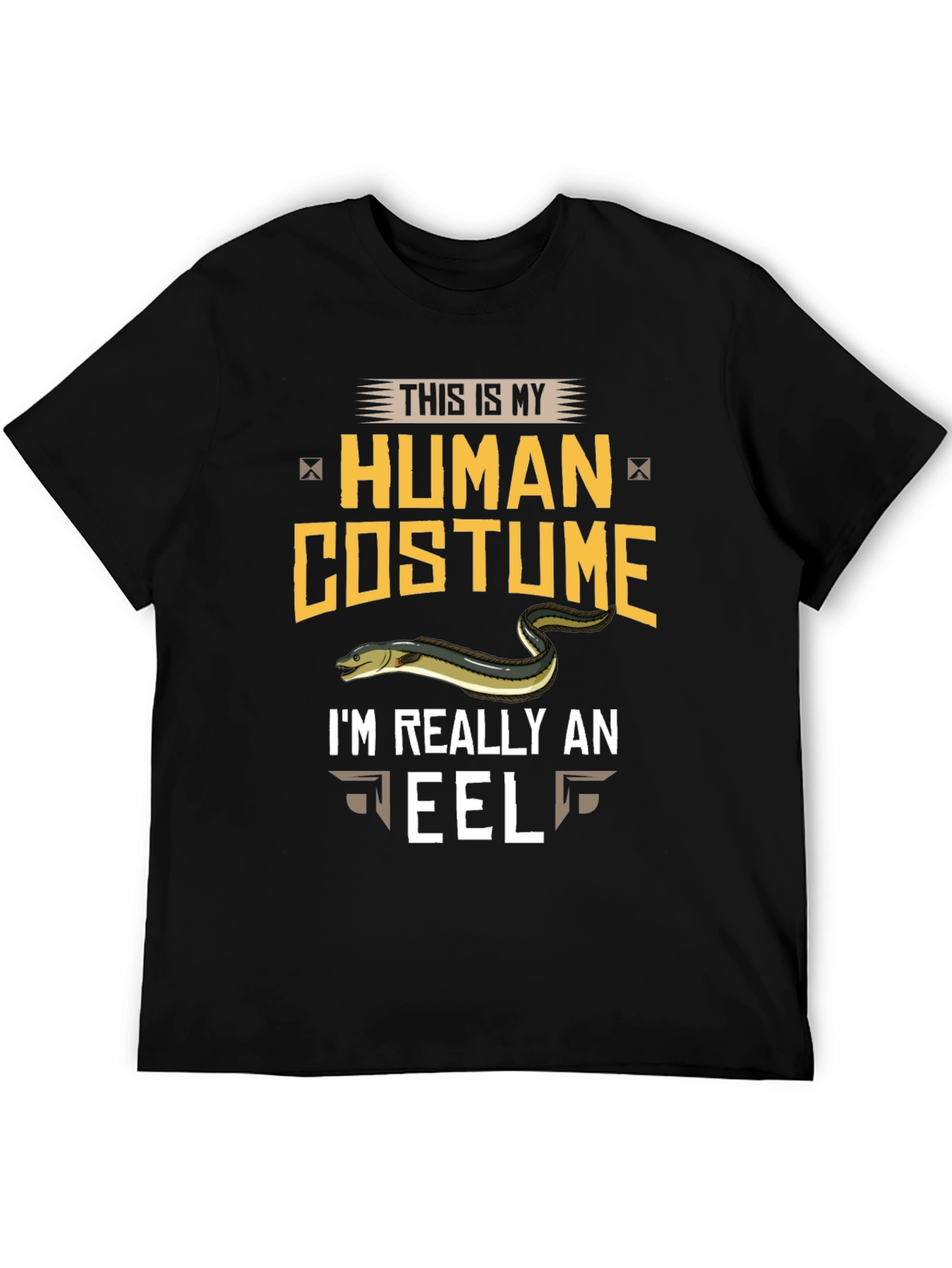 This Is My Human Costume Funny Eel T-Shirt