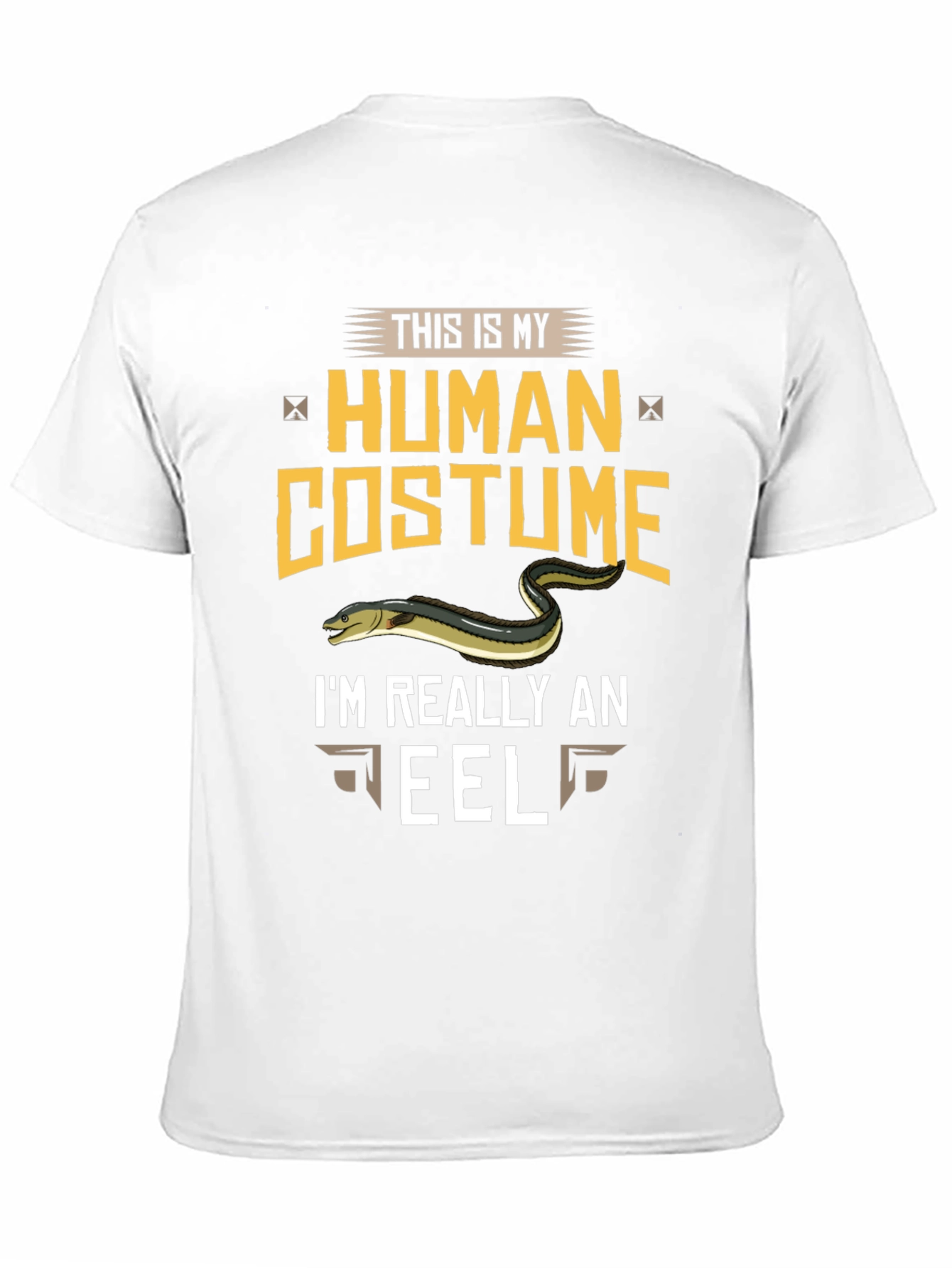 This Is My Human Costume Funny Eel T-Shirt