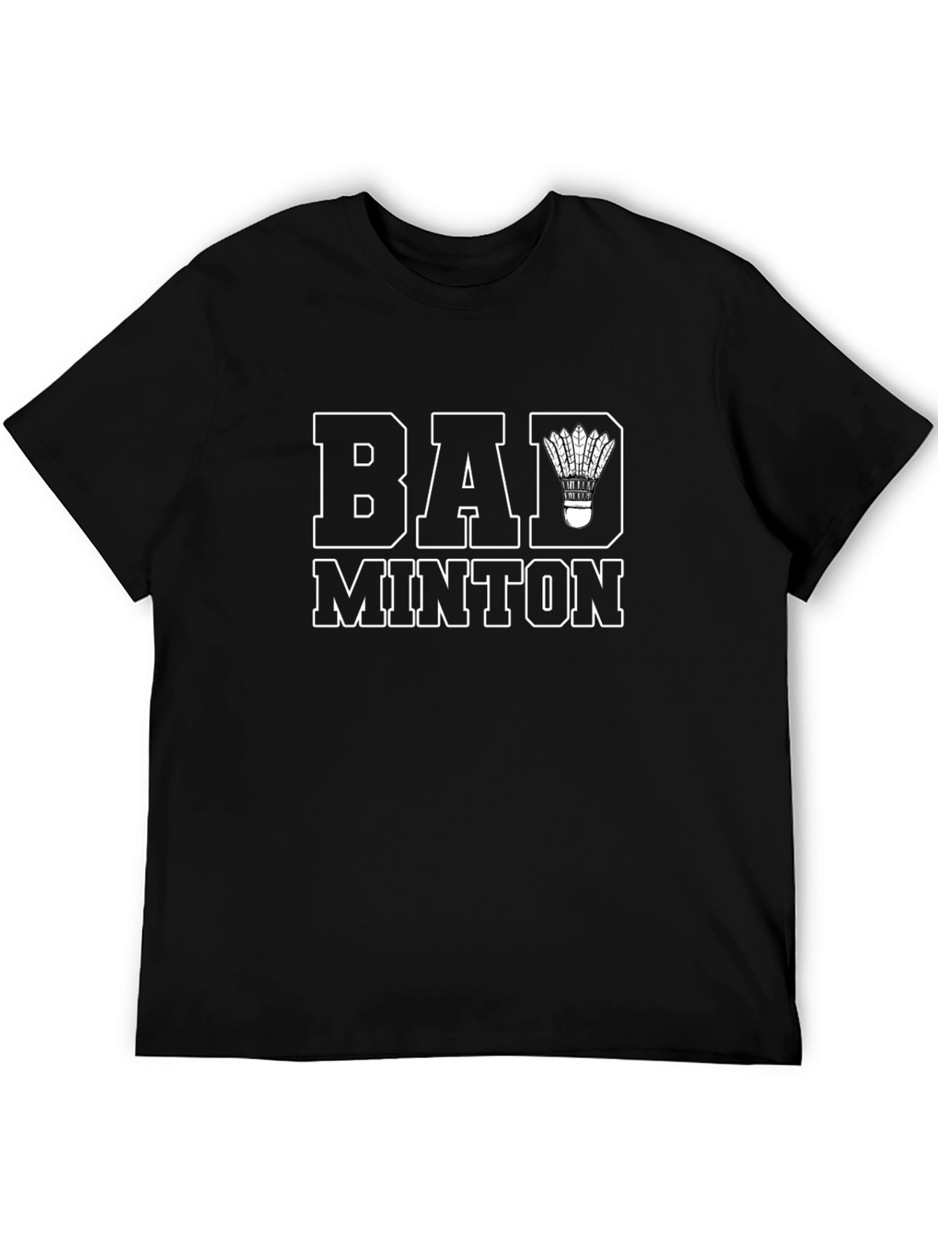 Badminton Shuttlecock Graphic T-Shirt