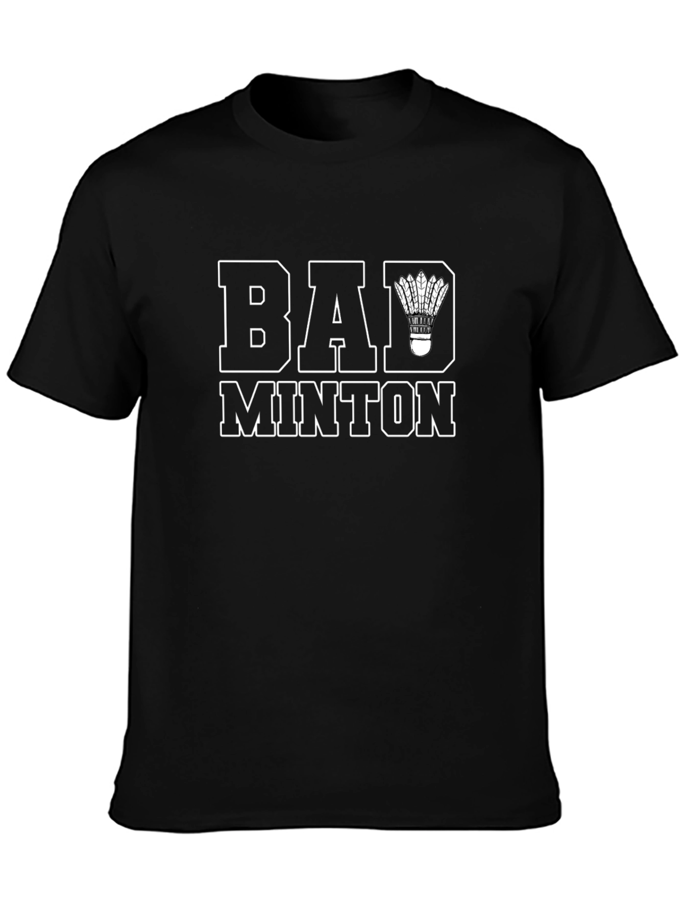 Badminton Shuttlecock Graphic T-Shirt