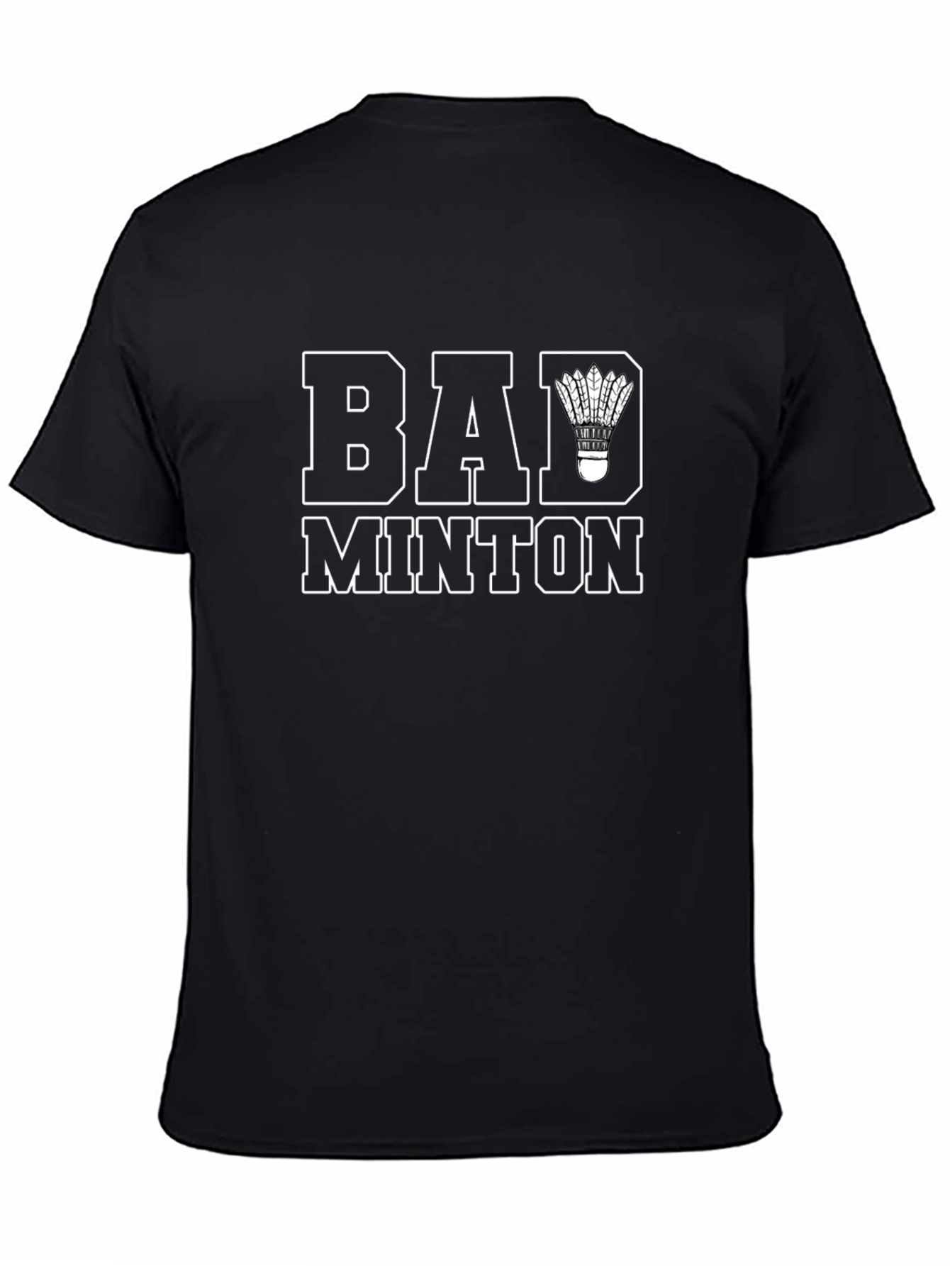 Badminton Shuttlecock Graphic T-Shirt