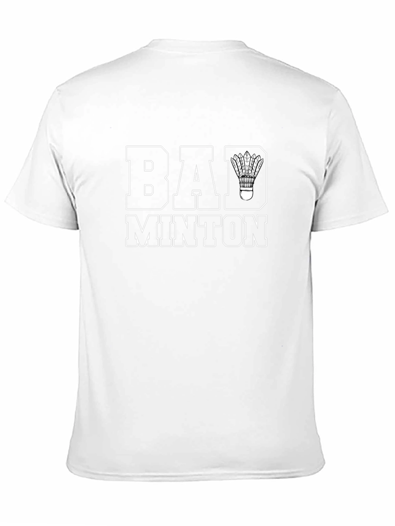 Badminton Shuttlecock Graphic T-Shirt